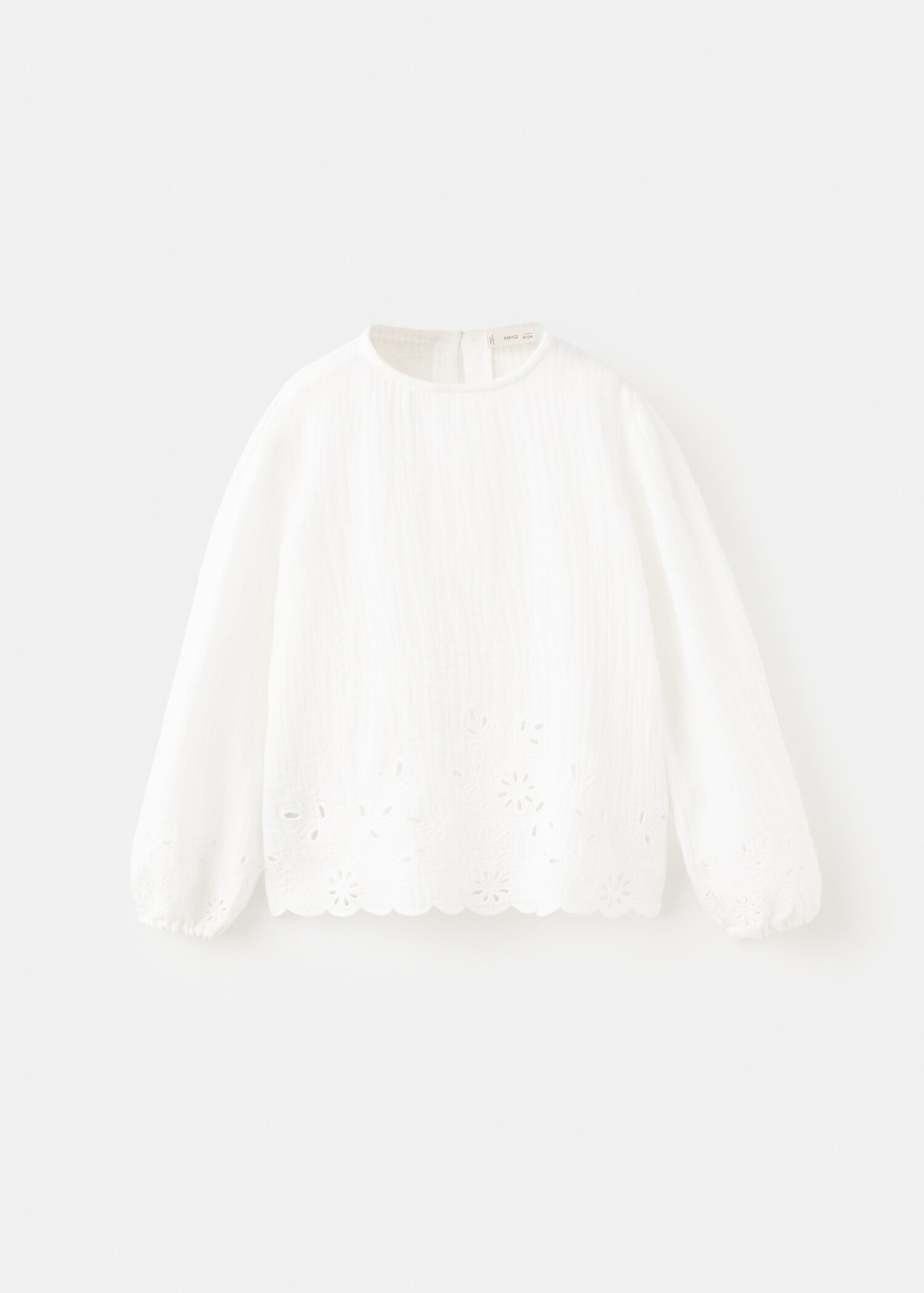 Brusa cotó detalls calats - Article sense model