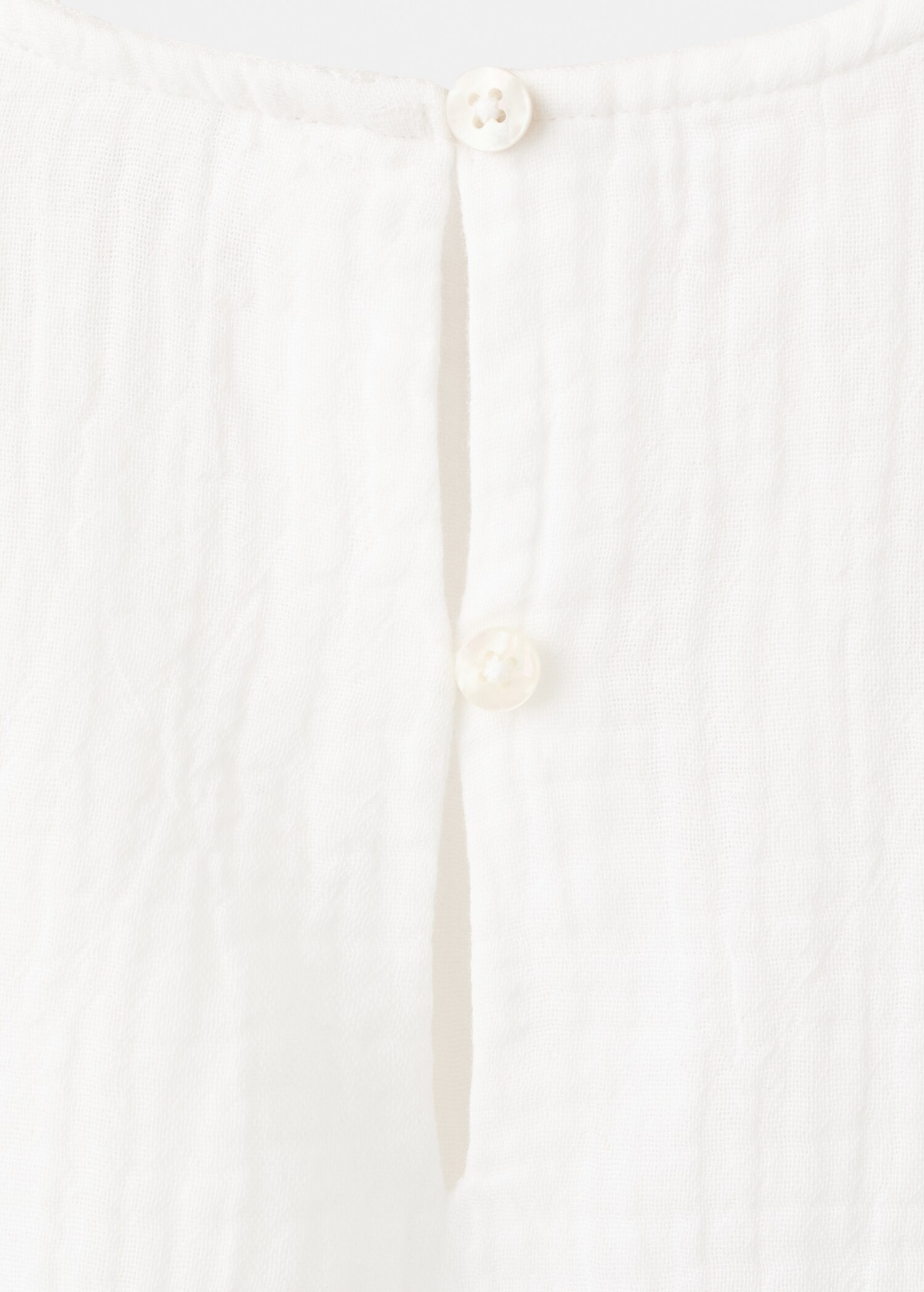 Brusa cotó detalls calats - Detall de l'article 0