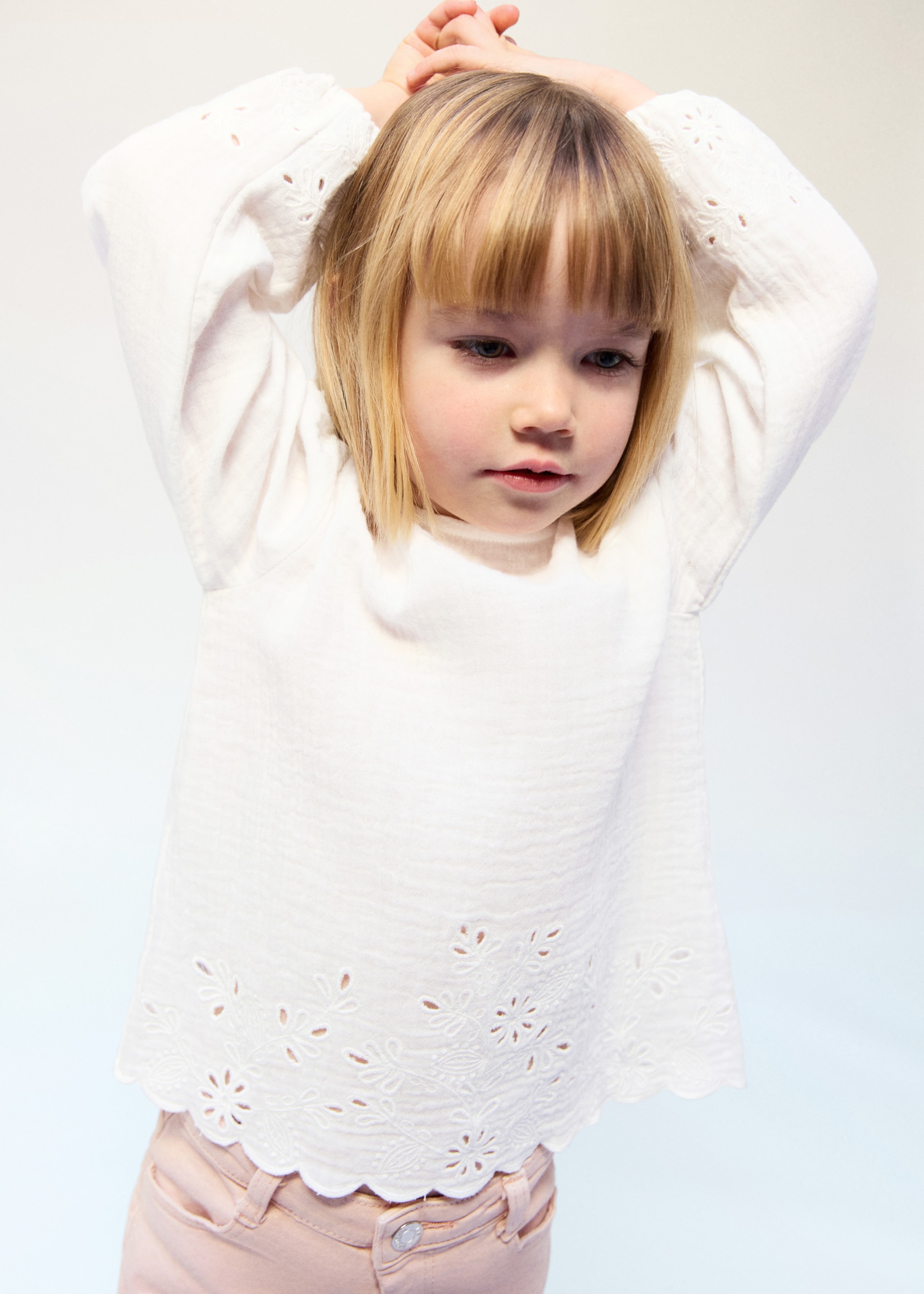 Blouse marla - Details of the article 1, White. Ref: 27084427-00.