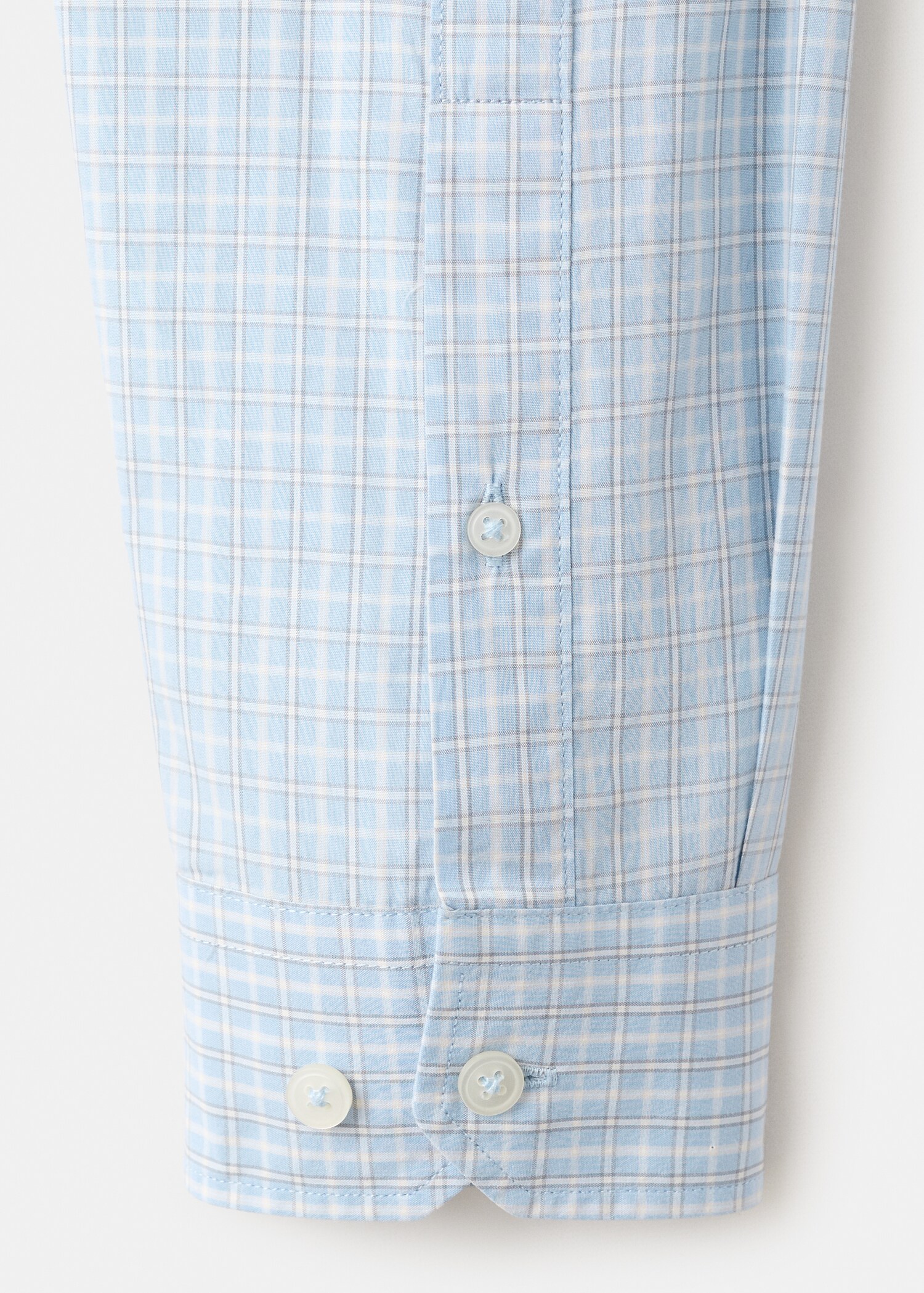 100% cotton checked shirt - Details of the article 8