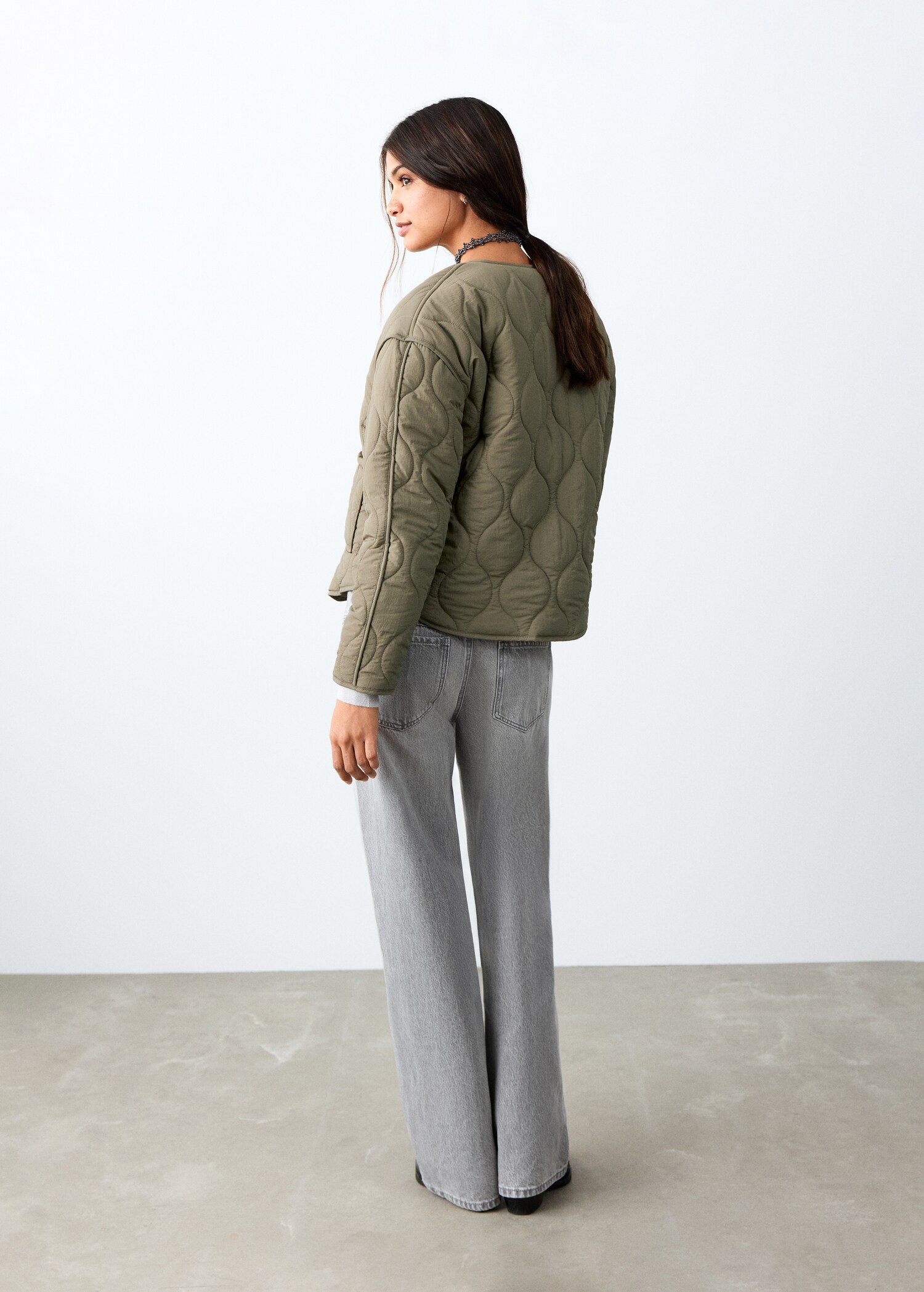 Chaqueta acolchada - Reverso del artículo