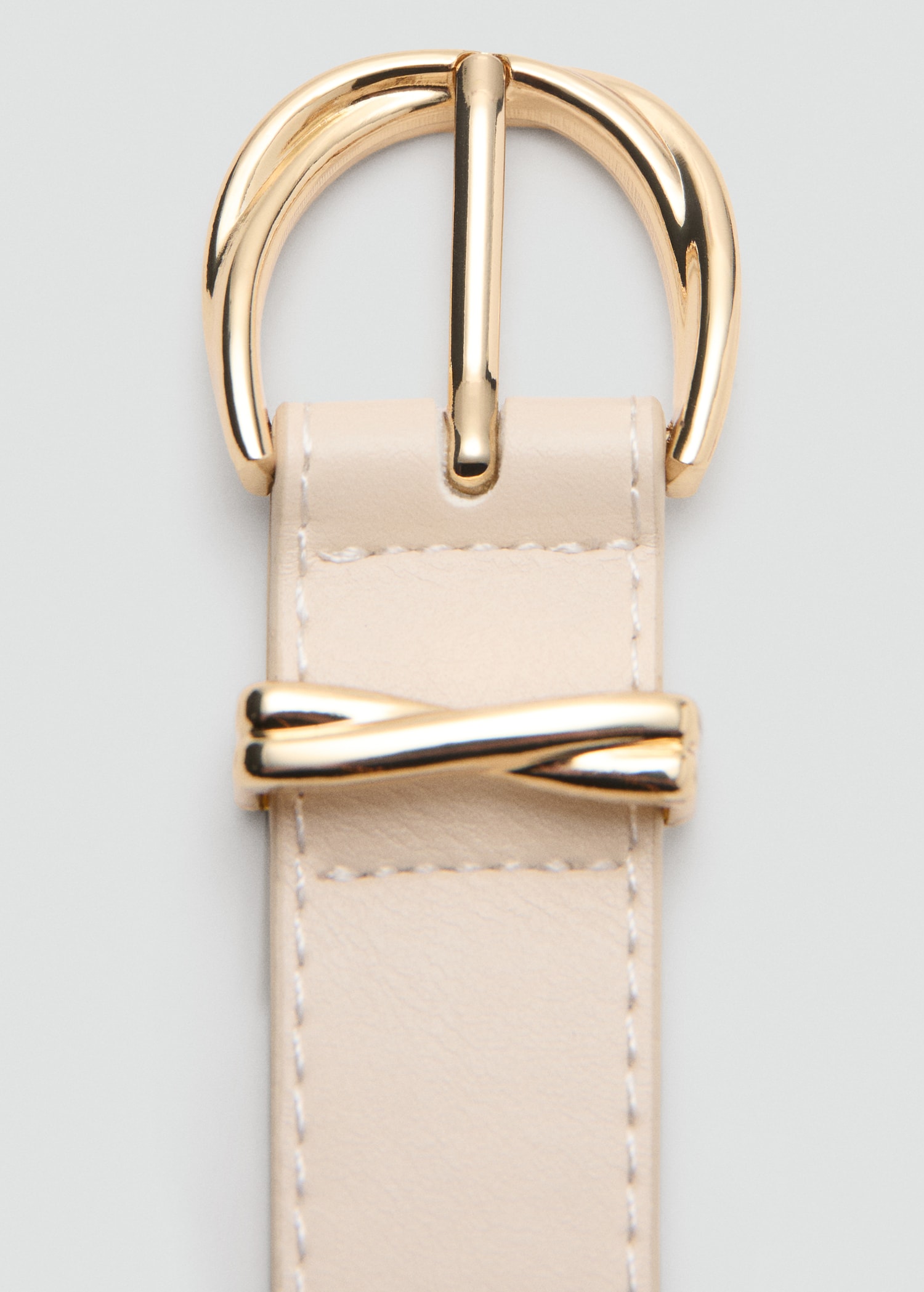 Oval buckle belt - Details of the article 1