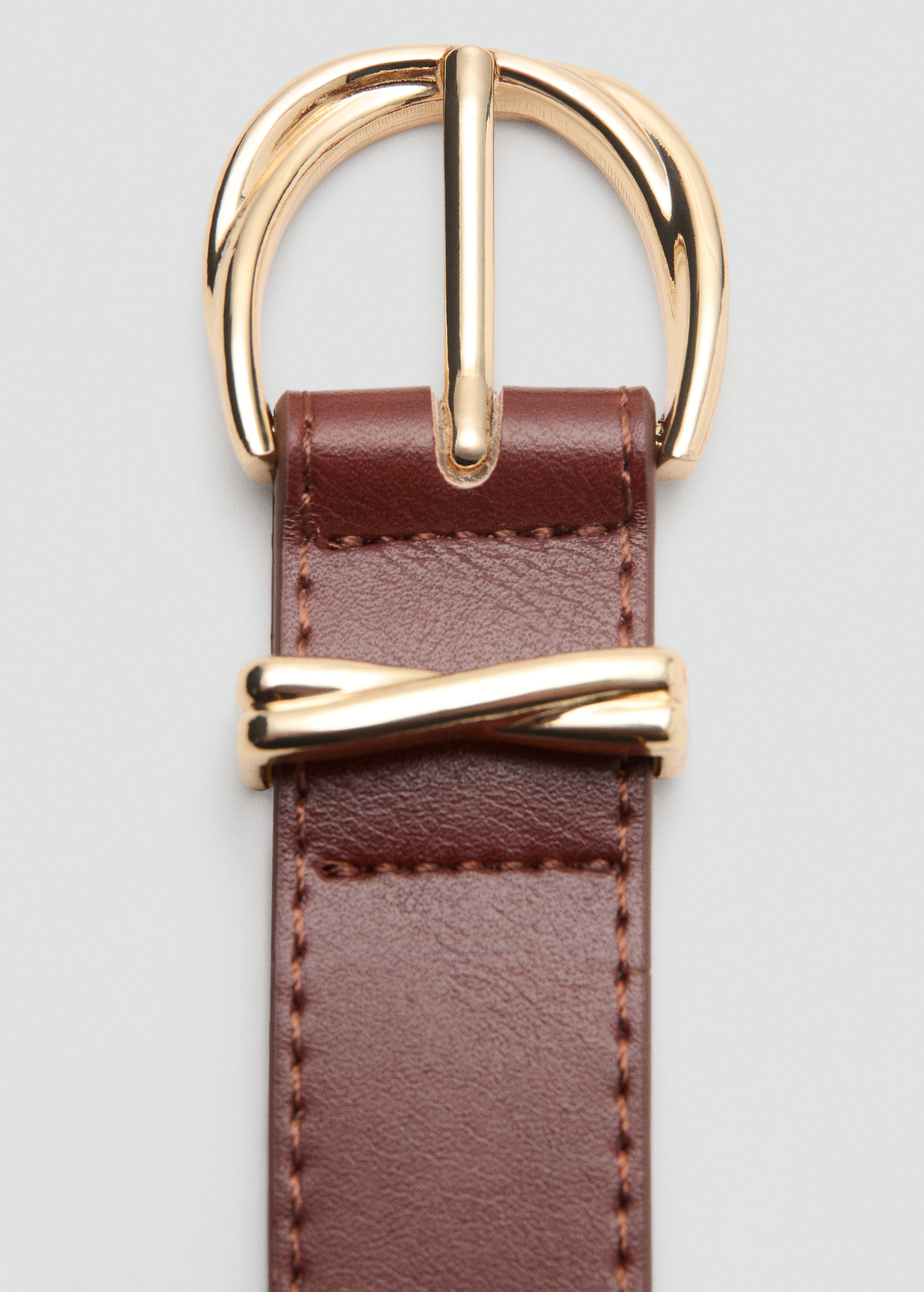 Oval buckle belt - Details of the article 1