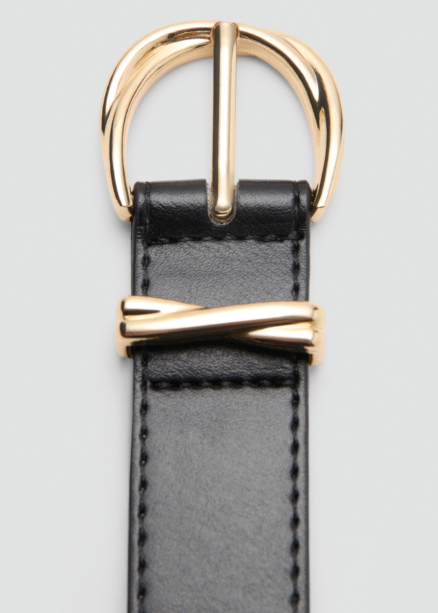 Oval buckle belt - Details of the article 1