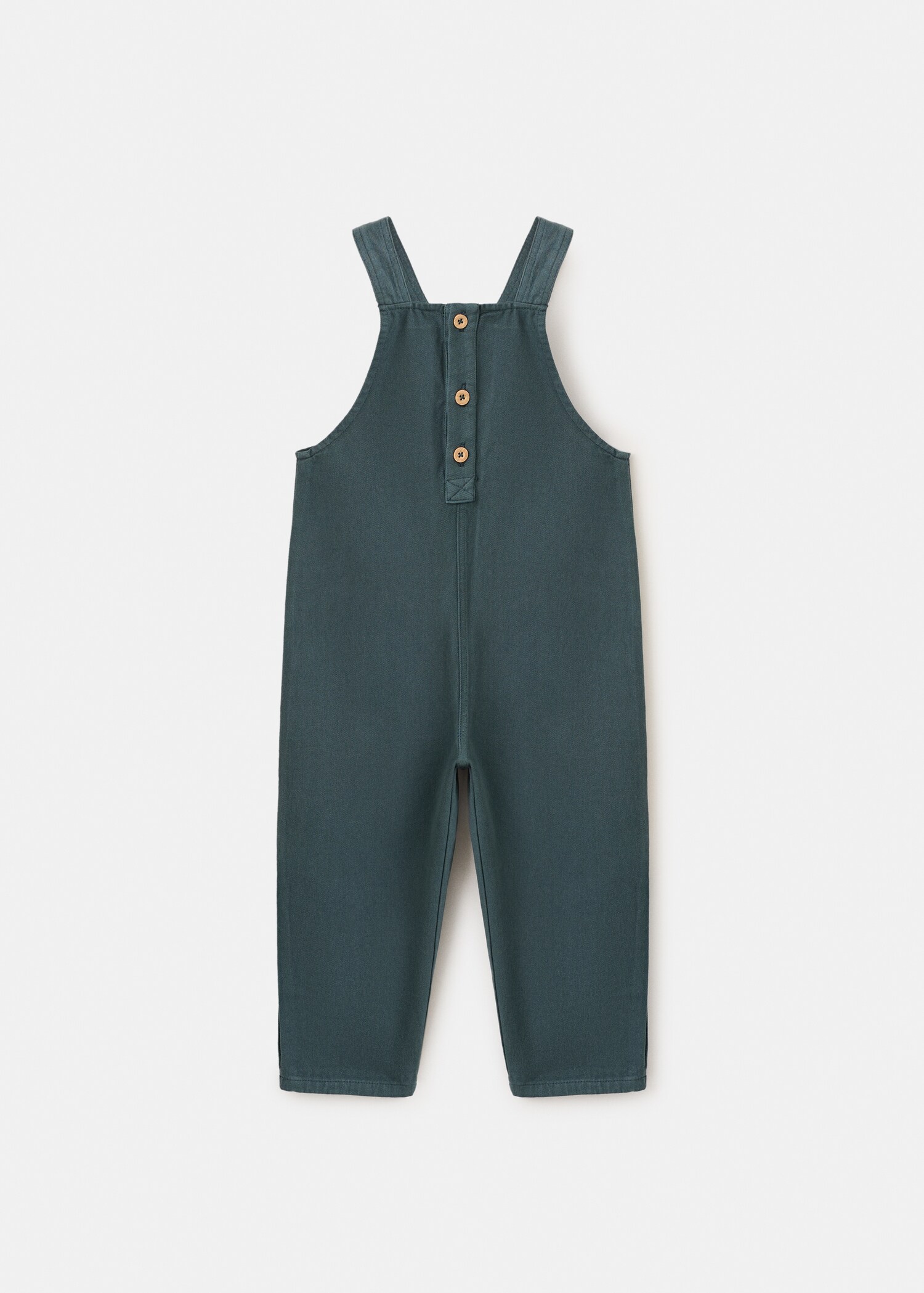 Long cotton dungarees - Article without model