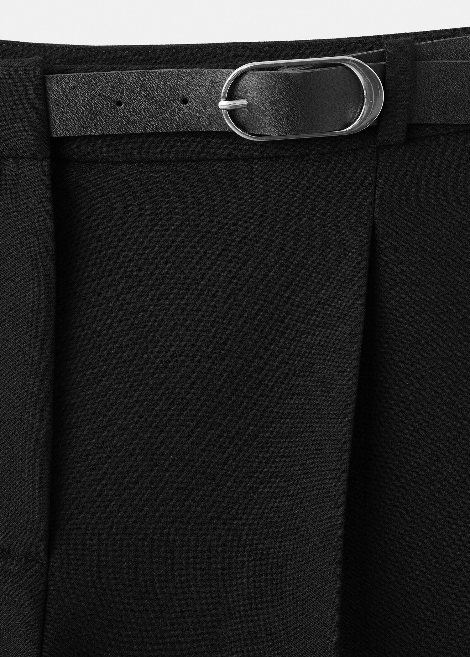 Belt straight-fit trousers - Details of the article 8