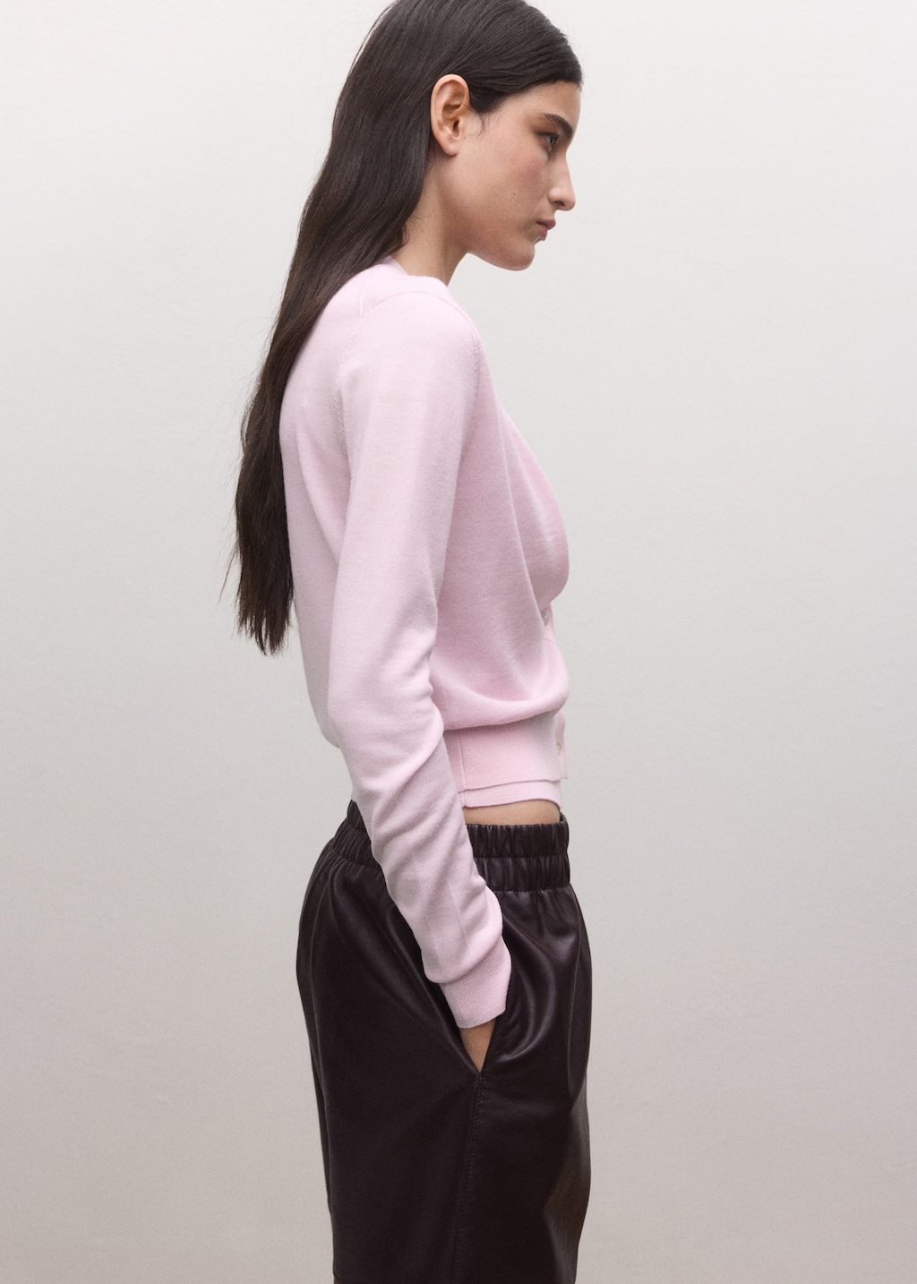 Mango 100% wool cardigan