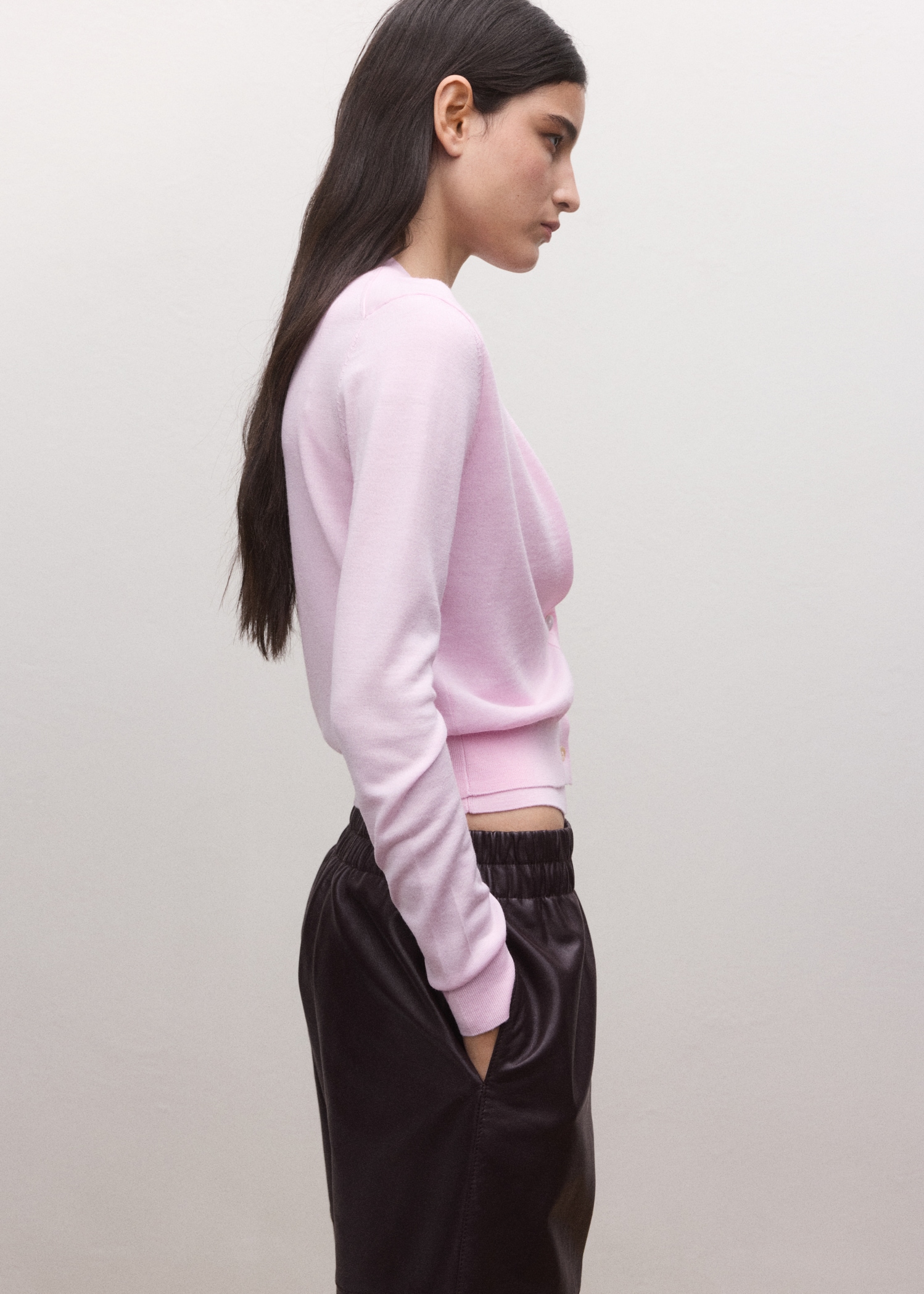 100% wool cardigan - Medium plane