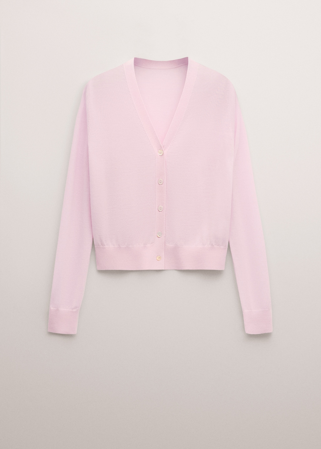 Mango 100% wool cardigan