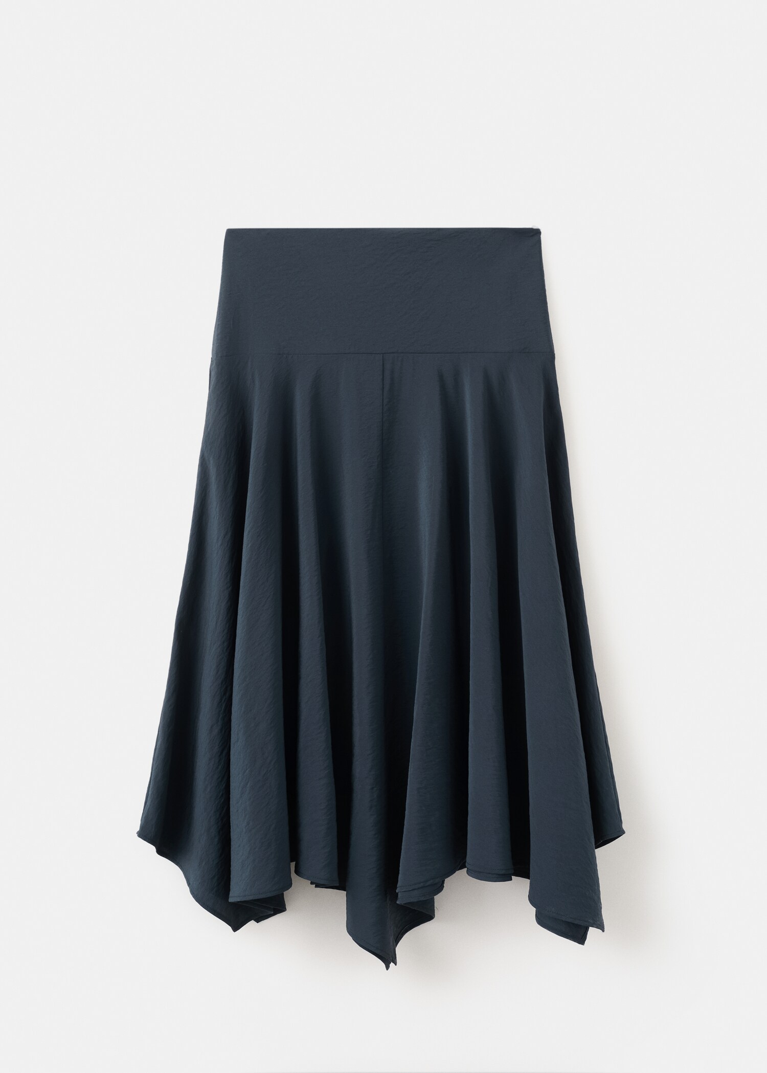 Draped midi skirt - Article without model
