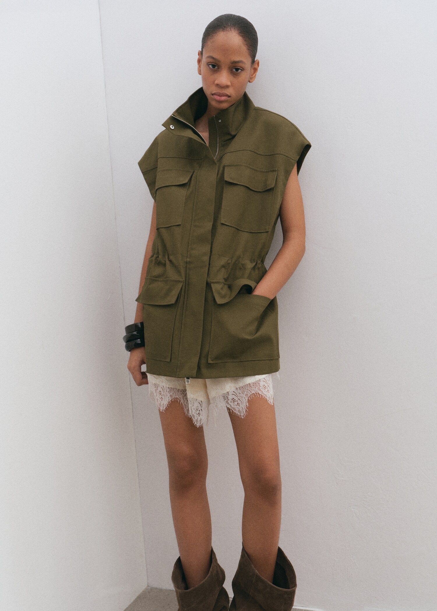 Γιλέκο τζιν τσέπες - Λεπτομέρεια του προϊόντος 6