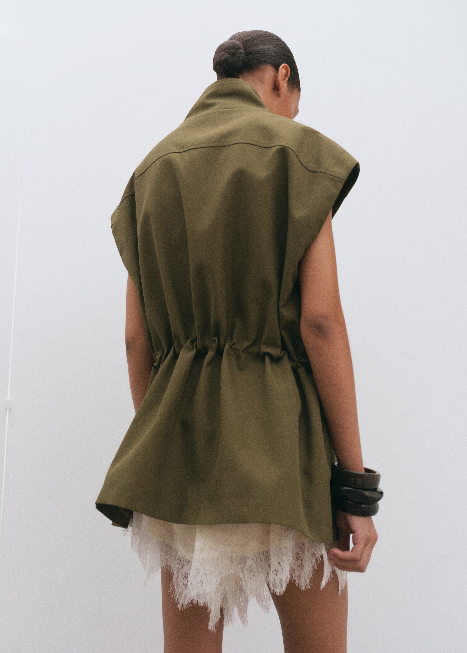 Γιλέκο τζιν τσέπες - Πίσω όψη προϊόντος