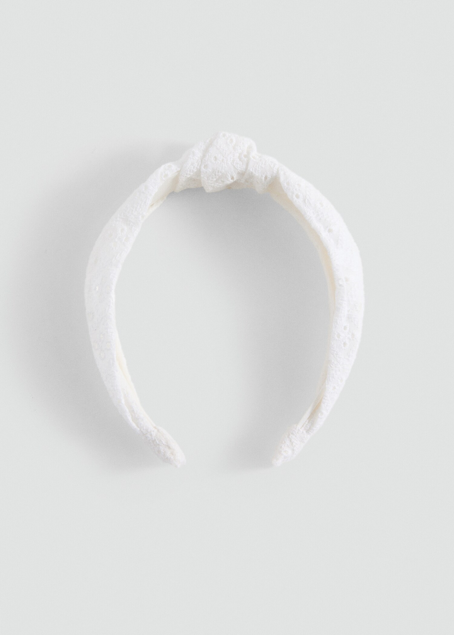 Cotton embroidered hairband - Article without model