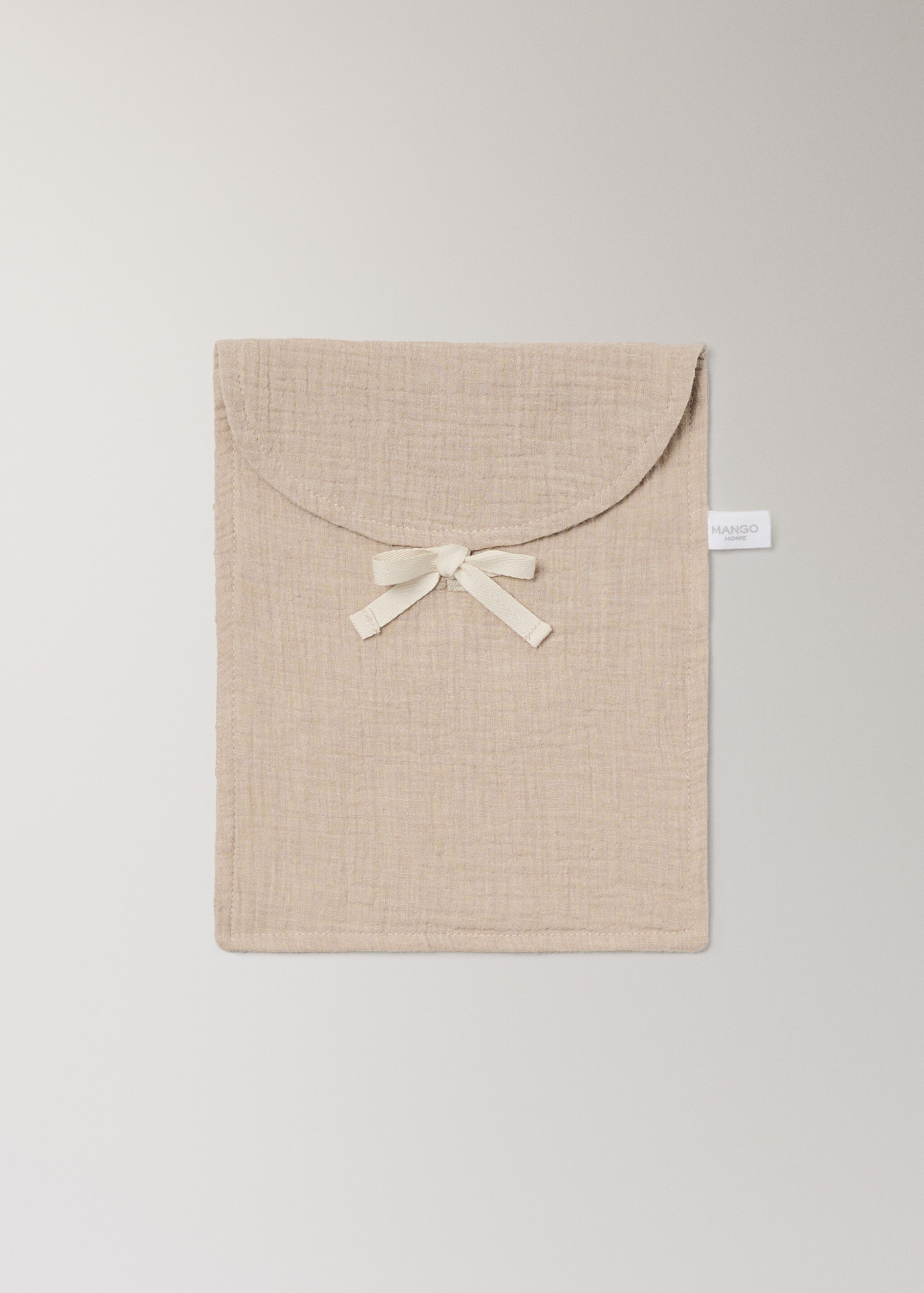 Dětský necesér z bavlněného šifonu - Zboží bez modelu, Béžová. Ref: 27084787-00.