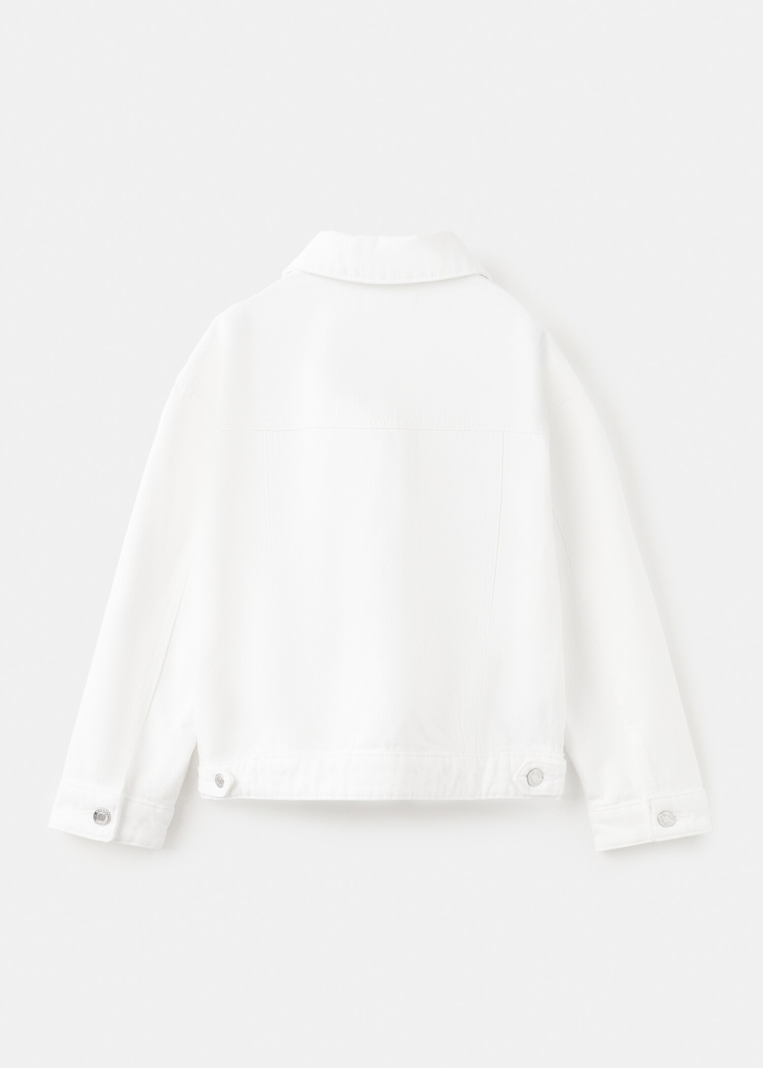 Basic denim jacket - Reverse of the article