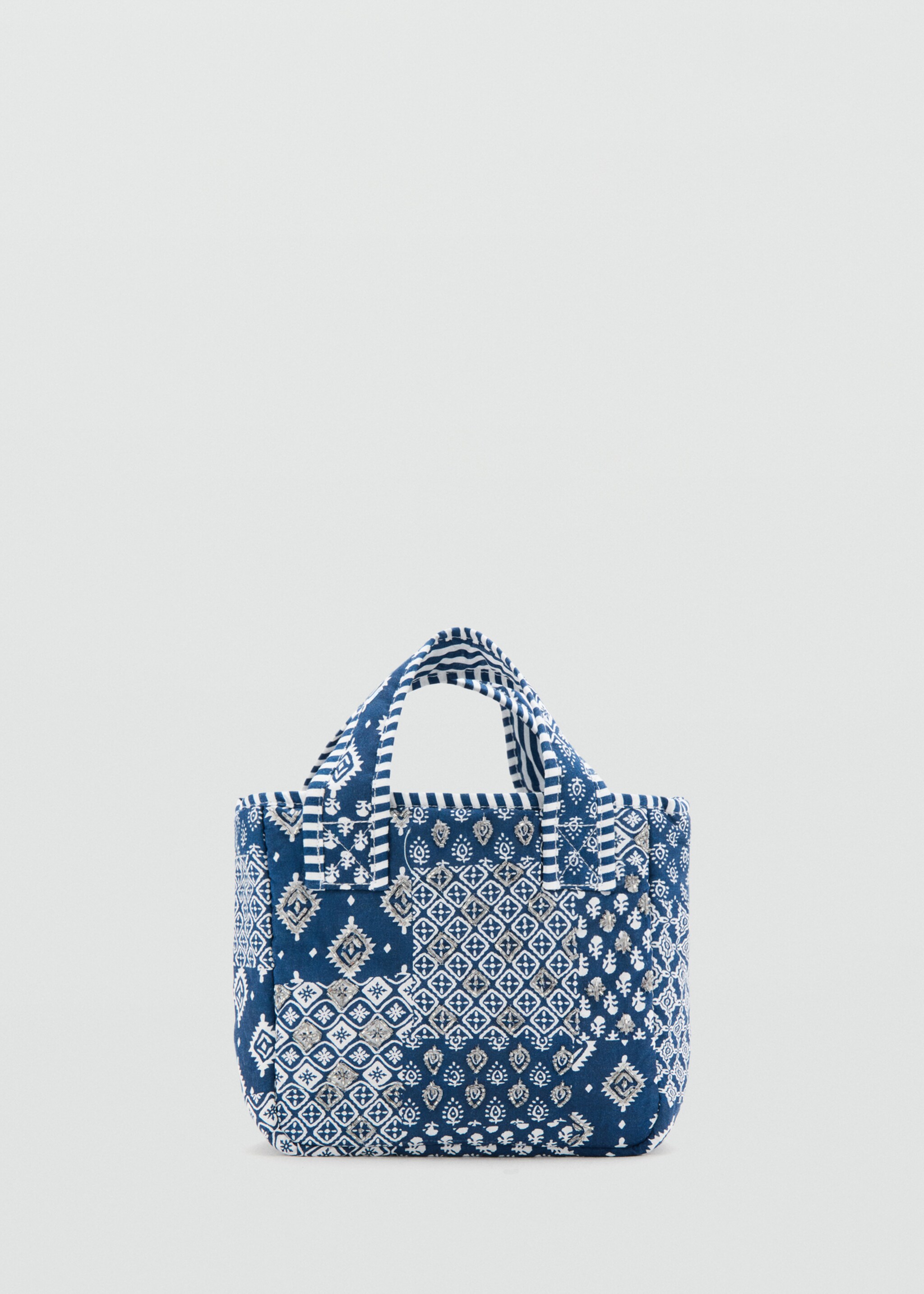 Printed mini bag - Article without model, Navy. Ref: 27085146-00.