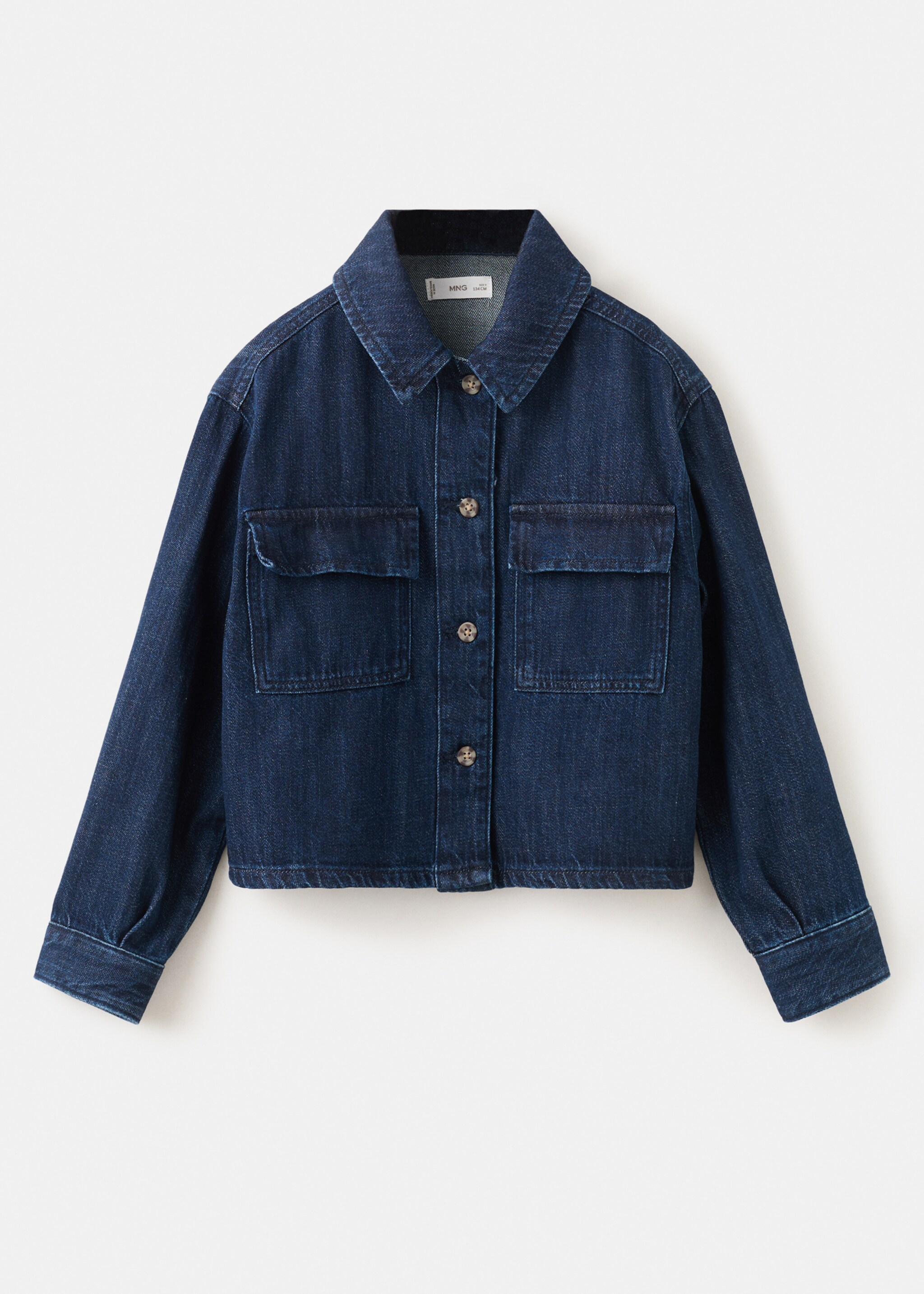 Denim jacket - Article without model, Dark Blue. Ref: 27085147-00.
