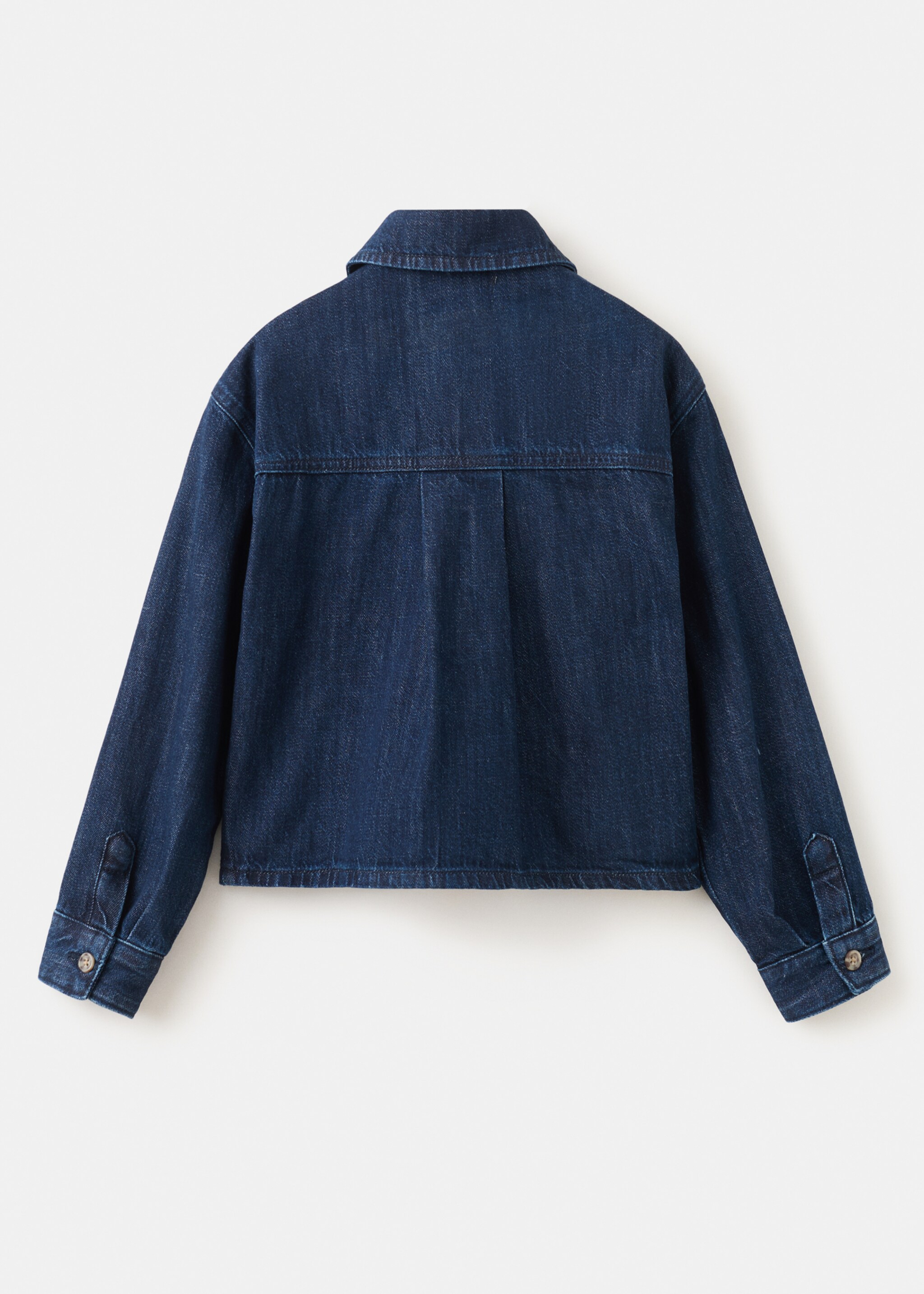 Denim jacket - Reverse of the article, Dark Blue. Ref: 27085147-00.