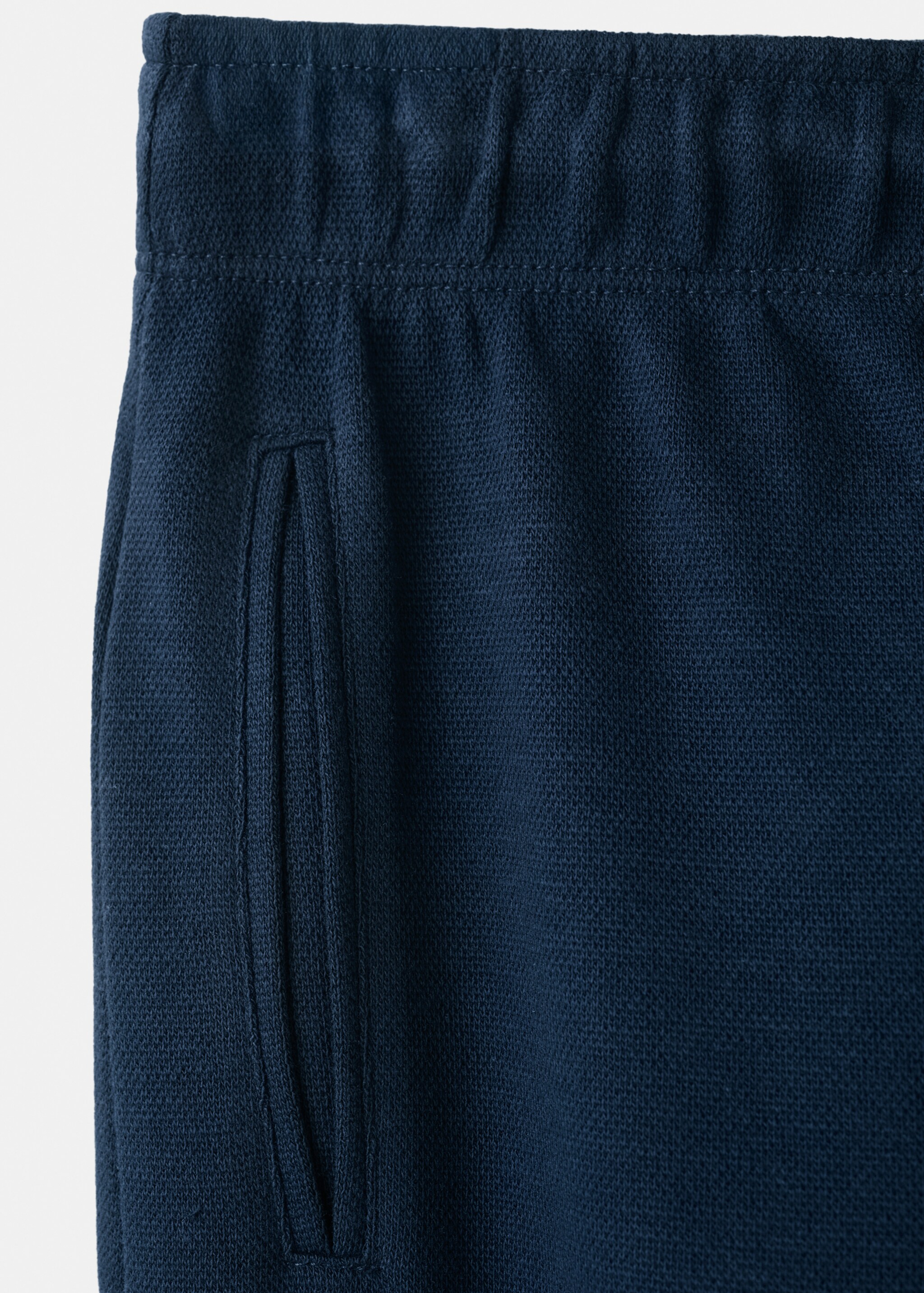 Pantalón algodón dobladillo - Detalle del artículo 0, Azul marino. Ref: 27085148-00.