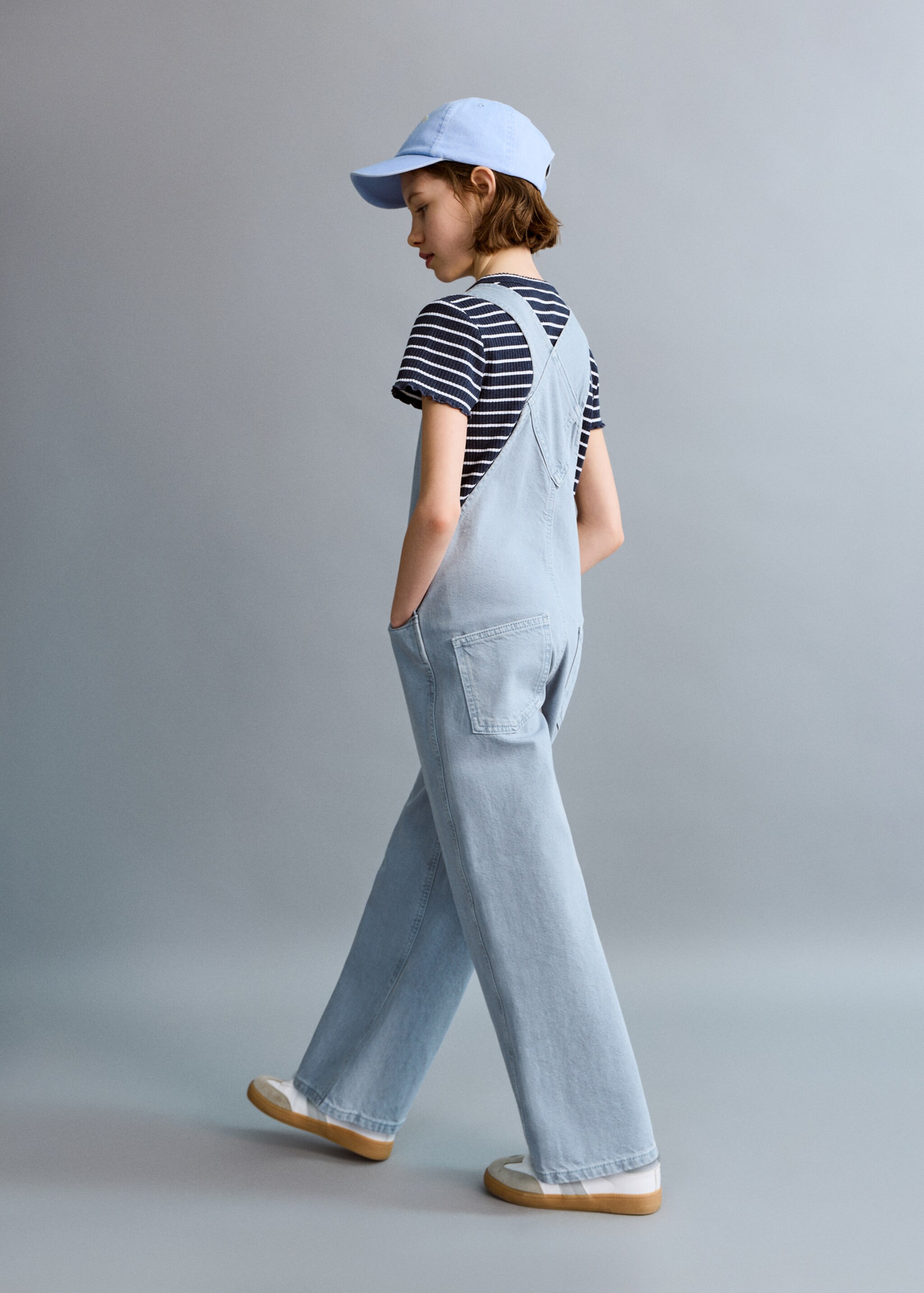 Salopette en jean - Détail de l'article 1, Bleu. Ref: 27085153-00.