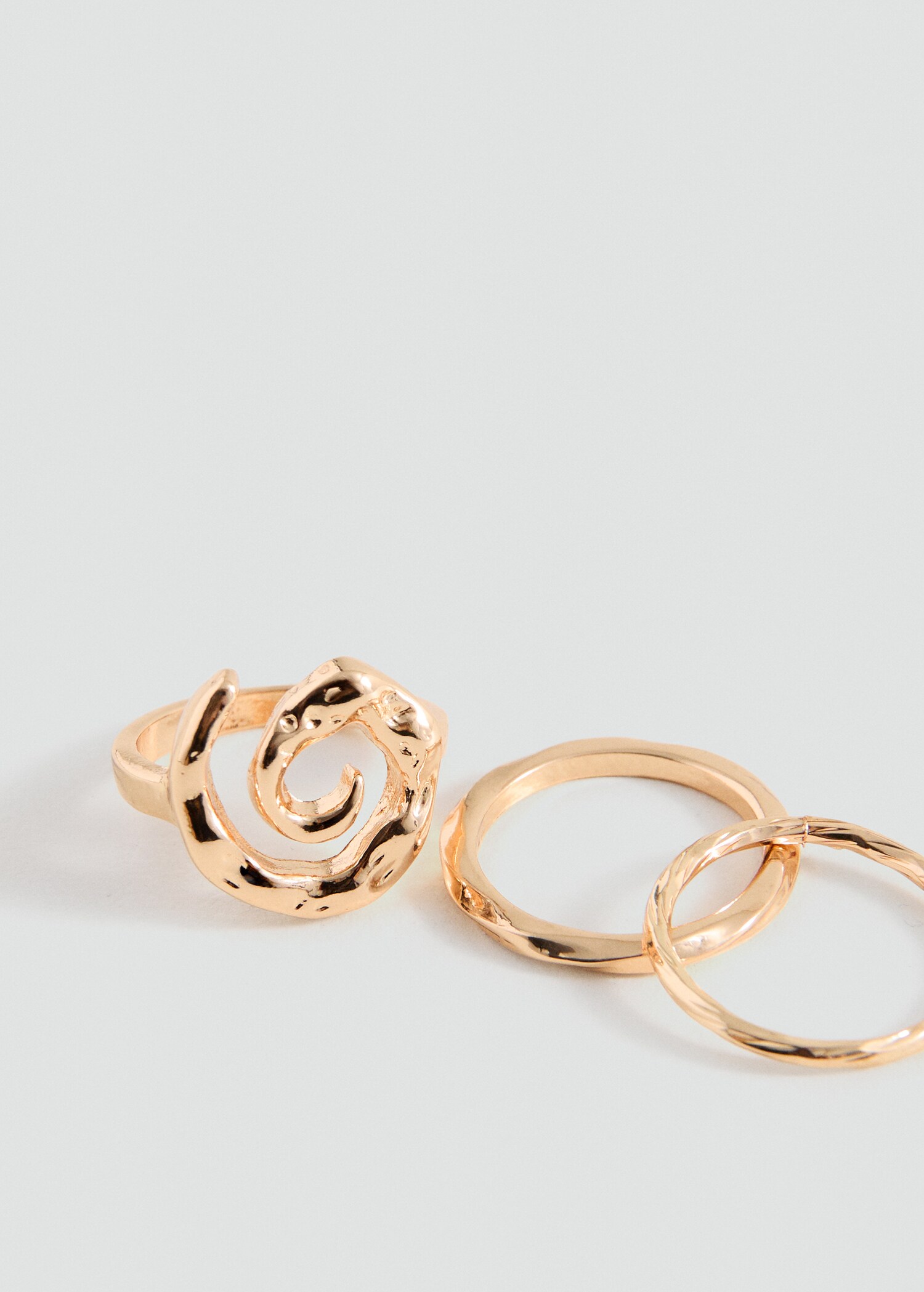 Pack of 3 combined rings - Details of the article 1