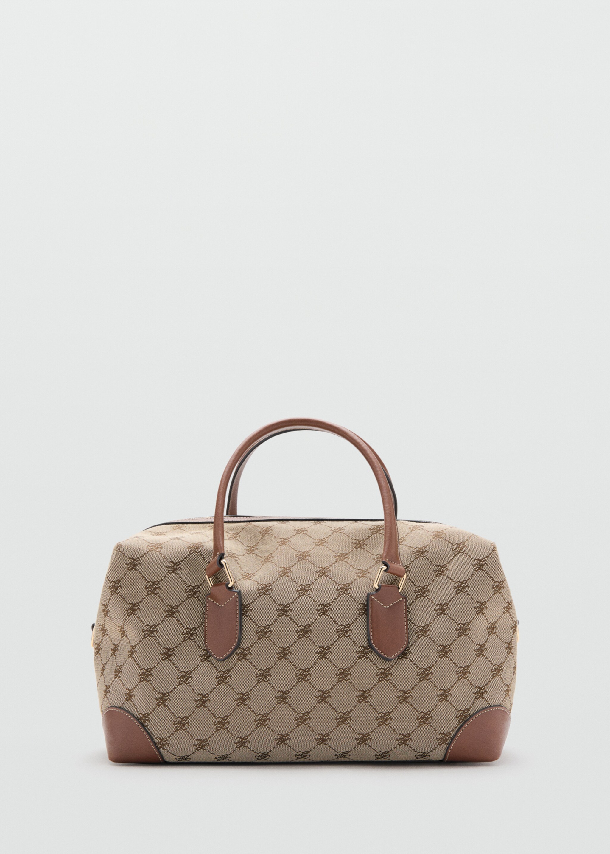 Logo print bowling bag - Article without model, Leather. Ref: 27085163-00.