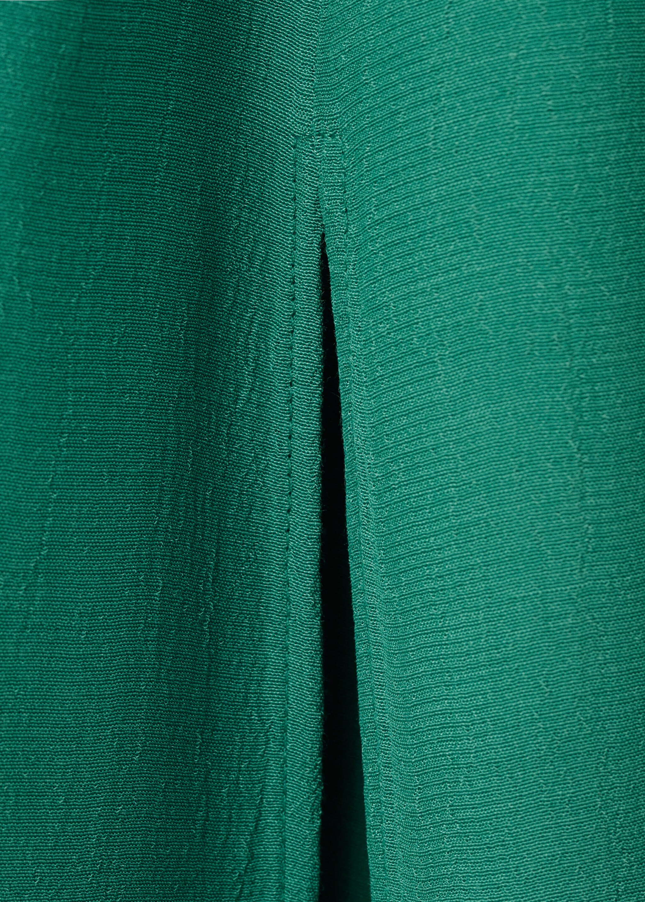 Jupe longue fente sur le côté - Détail de l'article 0, Vert. Ref: 27085808-00.