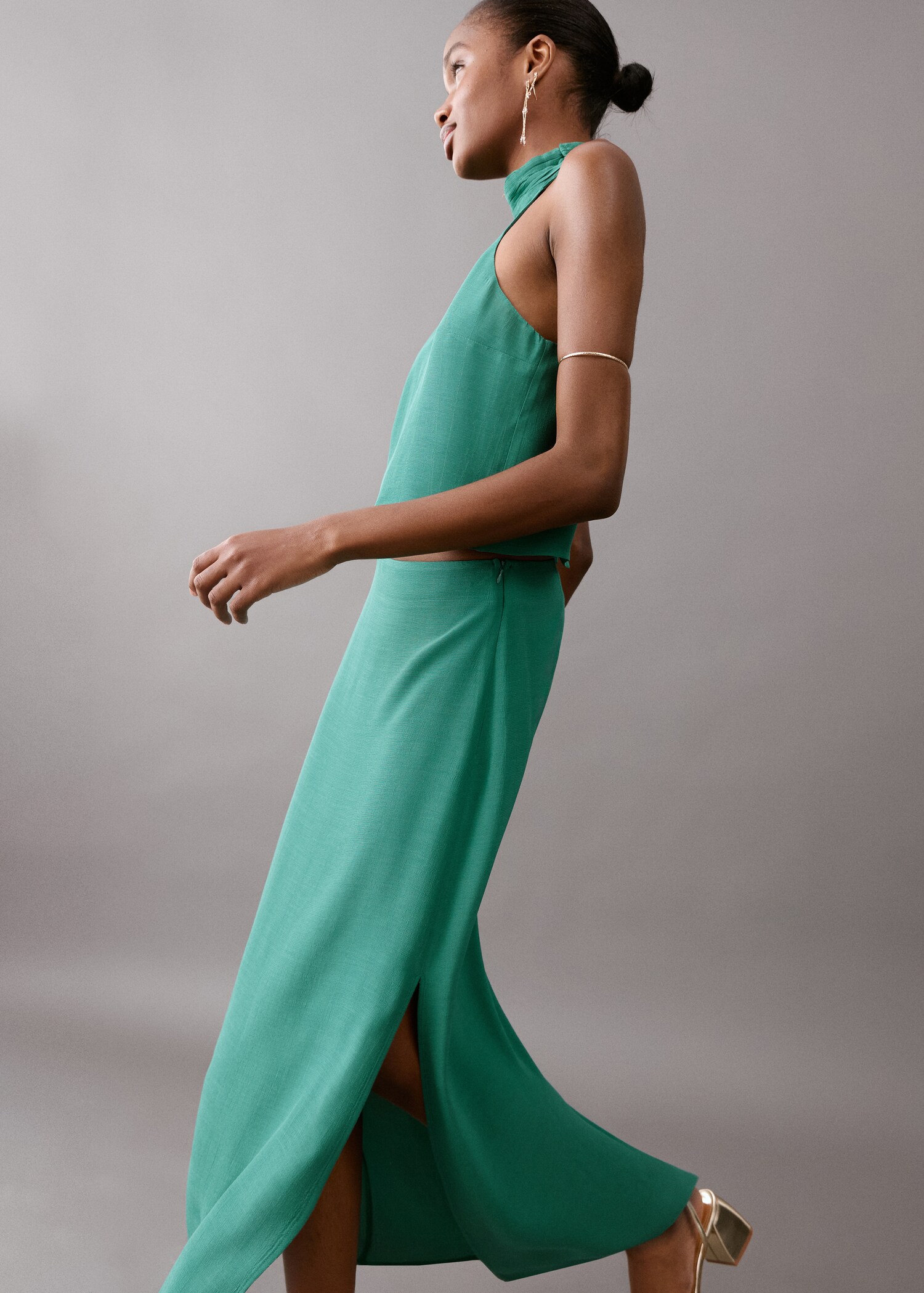 Jupe longue fente sur le côté - Détail de l'article 2