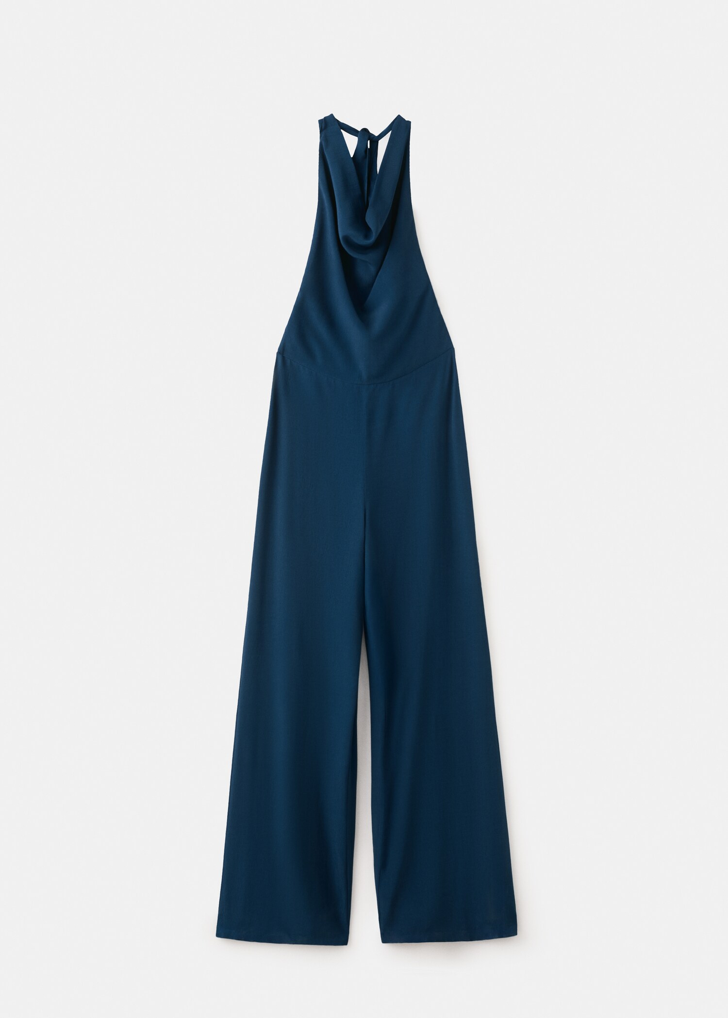 Overal halter s odhalenými zády - Zboží bez modelu