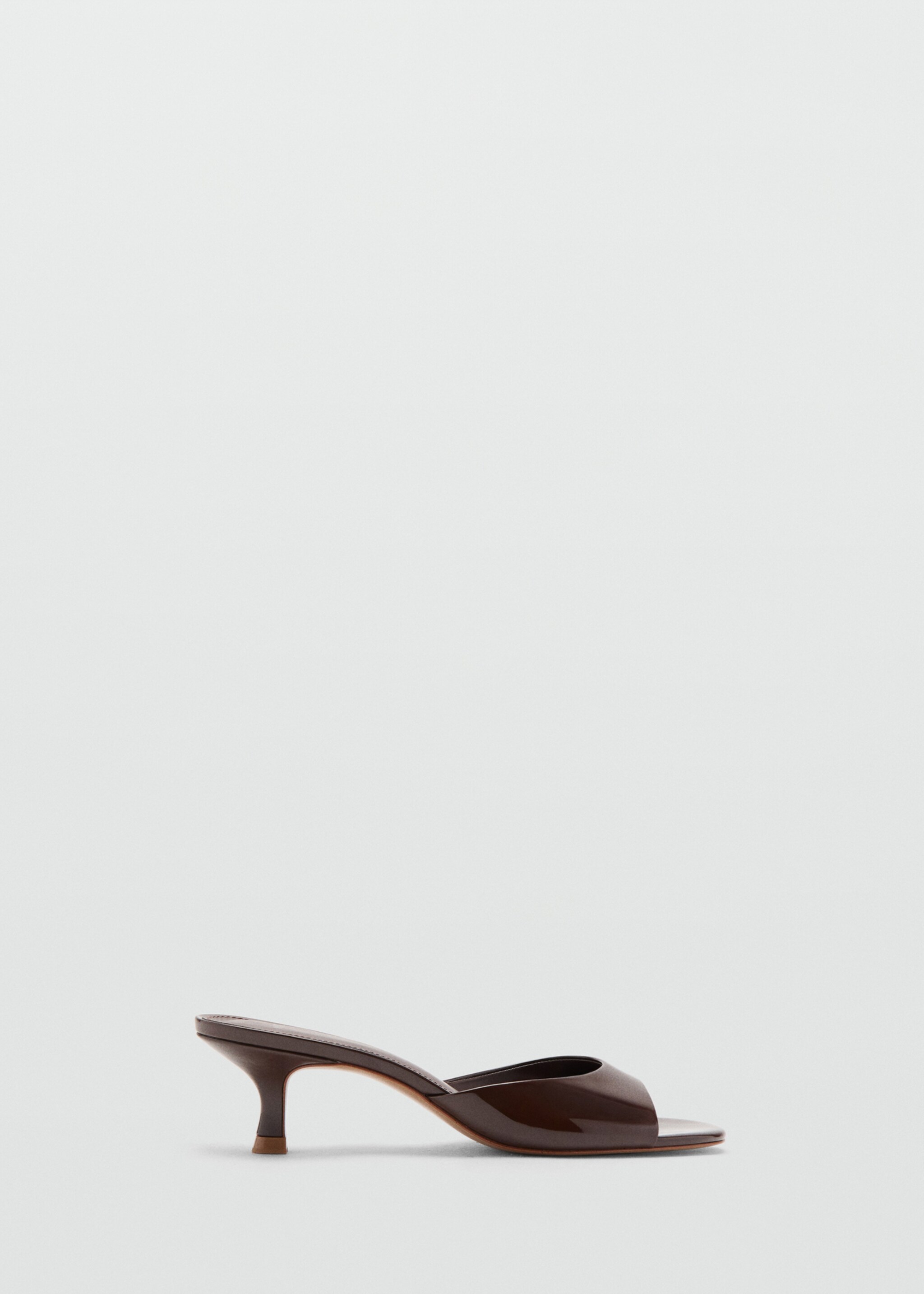 Pointed heel sandals - Article without model, Chocolate. Ref: 27085814-00.