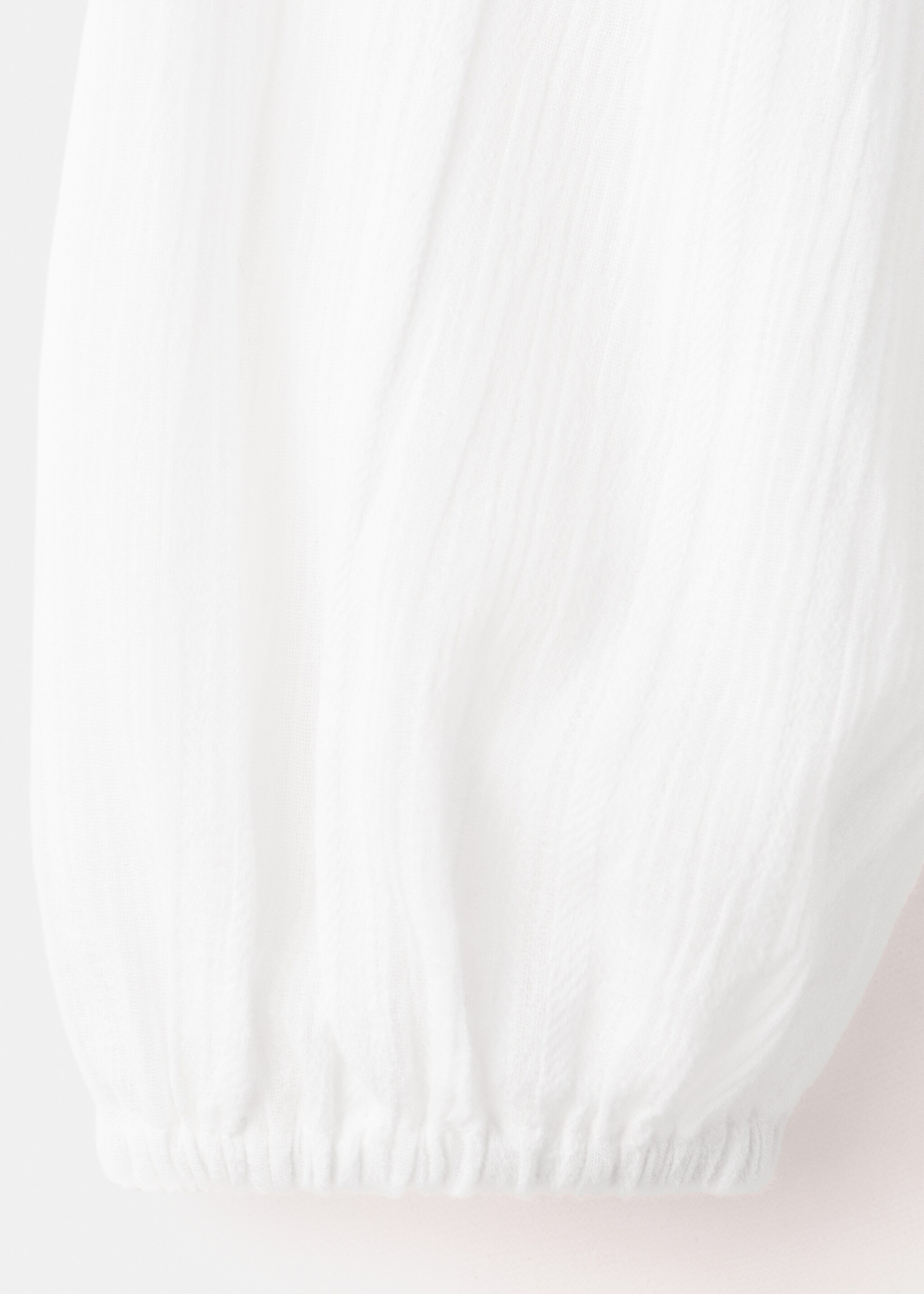 Chemisier détail nœud - Détail de l'article 0, Blanc cassé. Ref: 27085815-00.