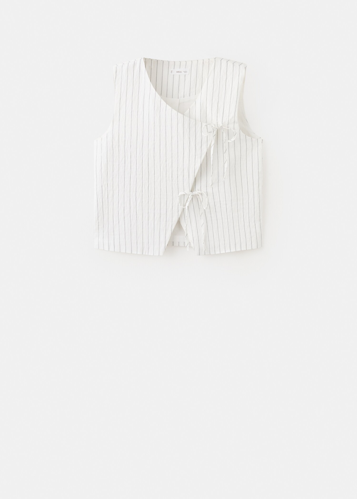 Chaleco rayas cierre lazo - Article sense model