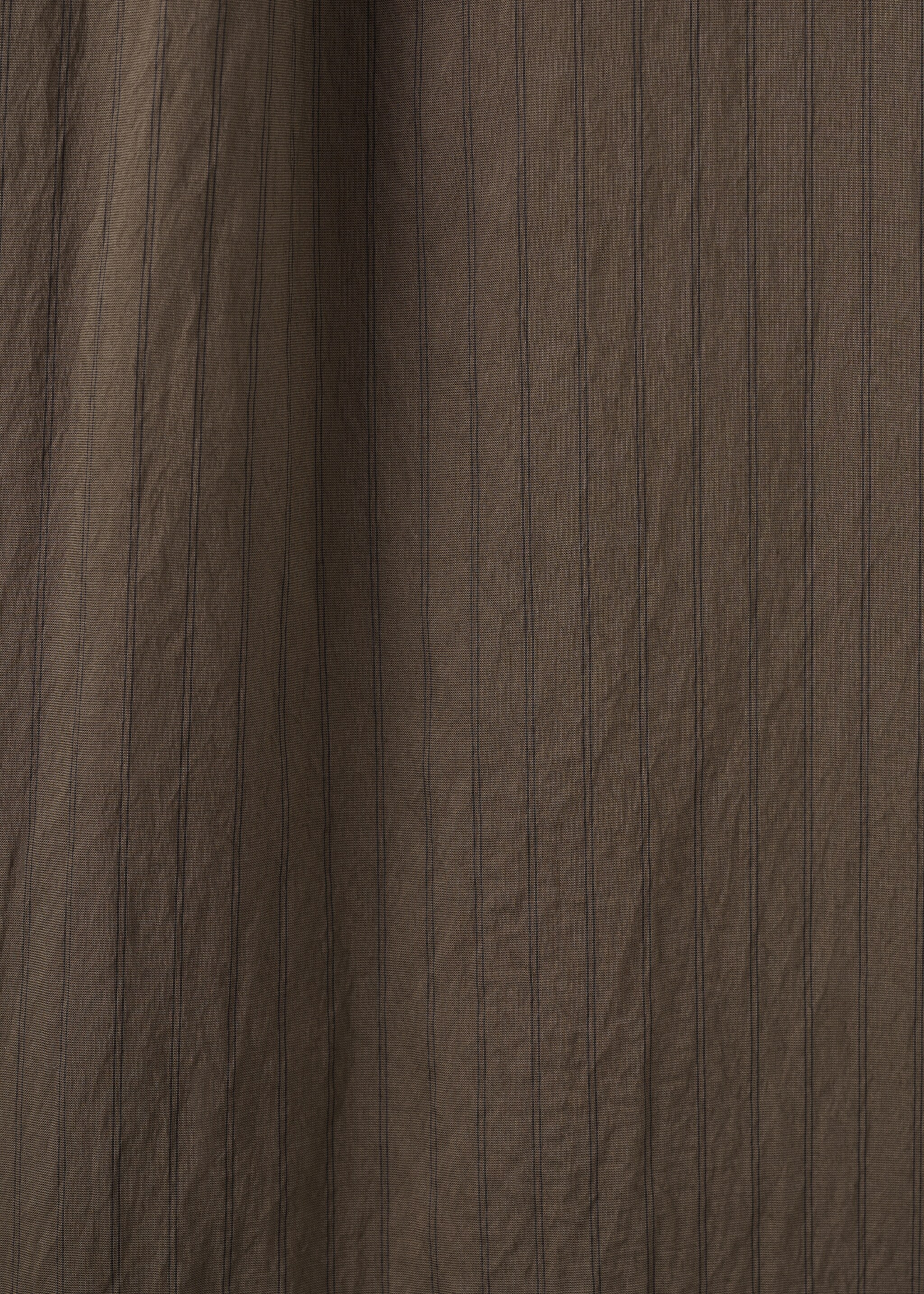 Straight striped trousers - Details of the article 0, Brown. Ref: 27085821-00.