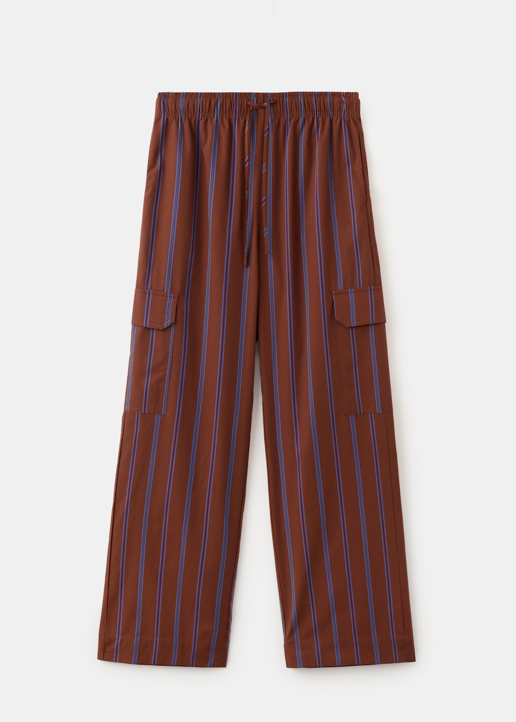 Straight pants with cargo pockets - image 5