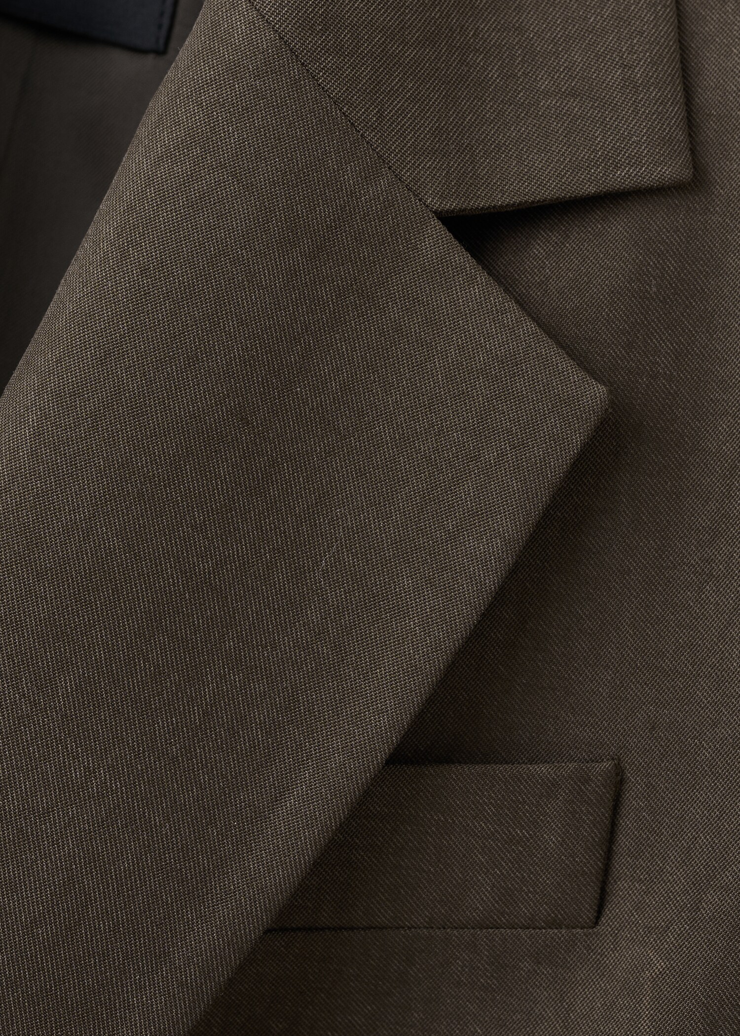 Straight-fit lyocell suit jacket - Details of the article 0