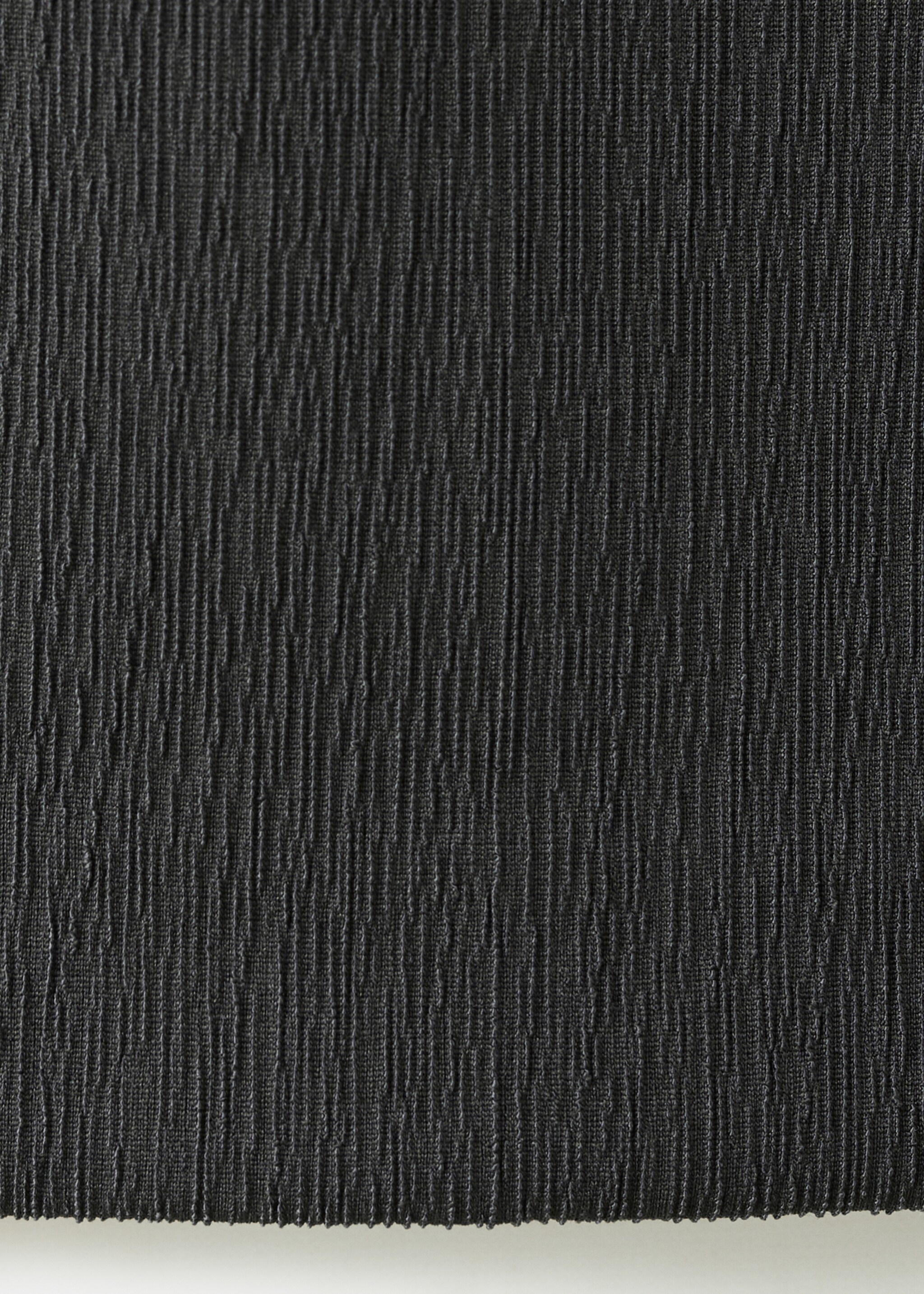 Straight mid-rise trousers - Details of the article 0, Grey. Ref: 27085833-00.