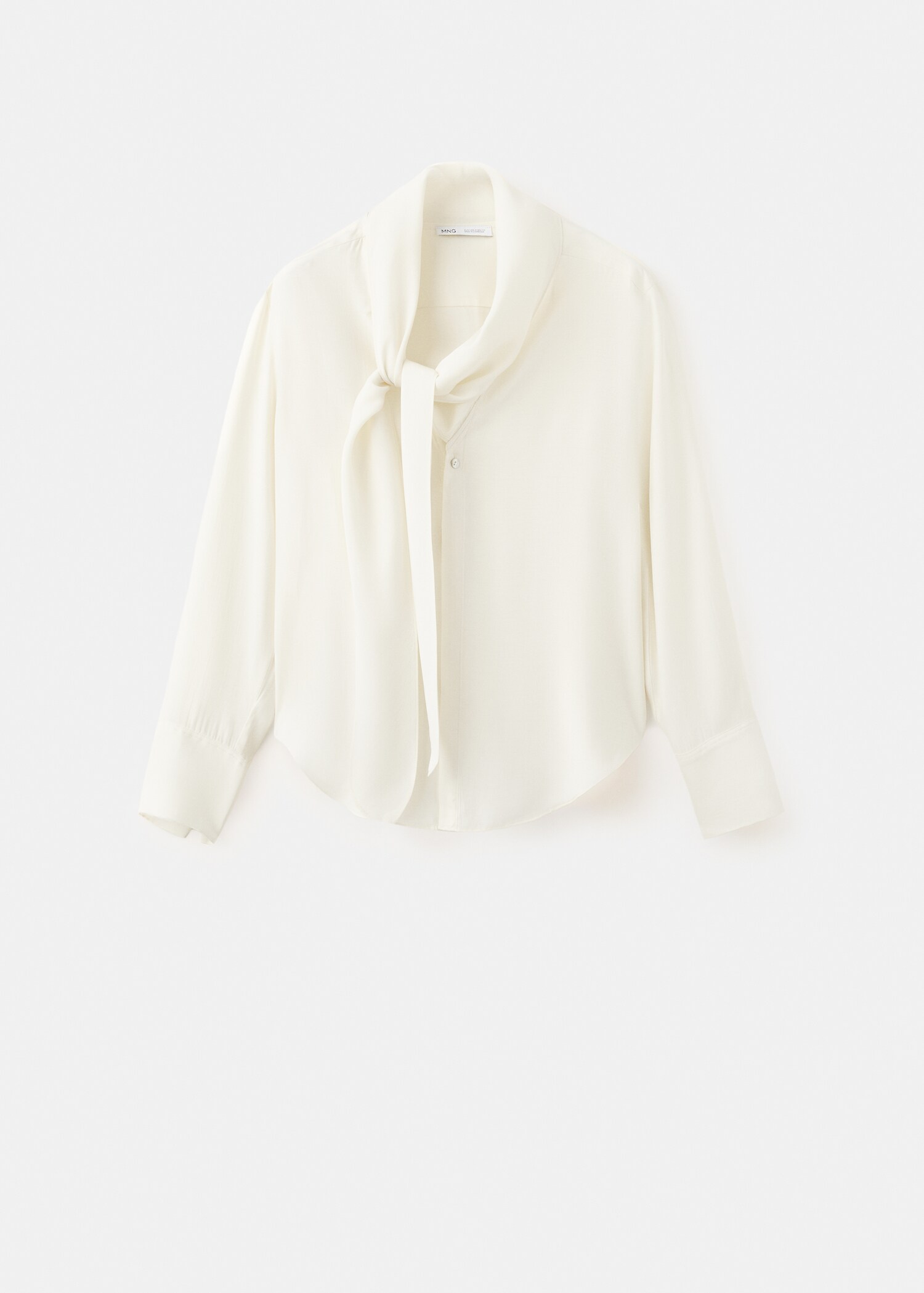 Scarf collar blouse - Article without model