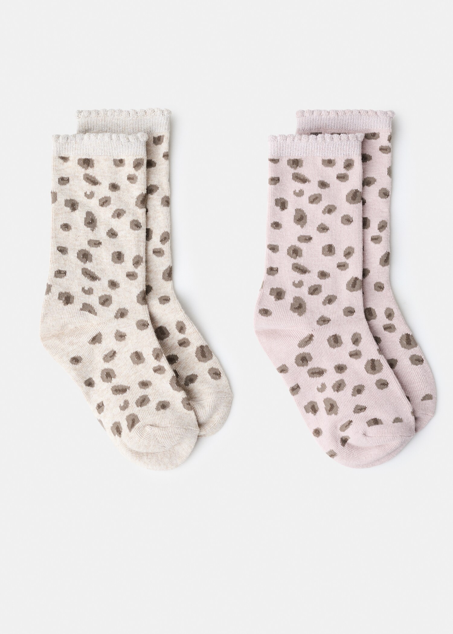 2 pack patterned socks - Article without model