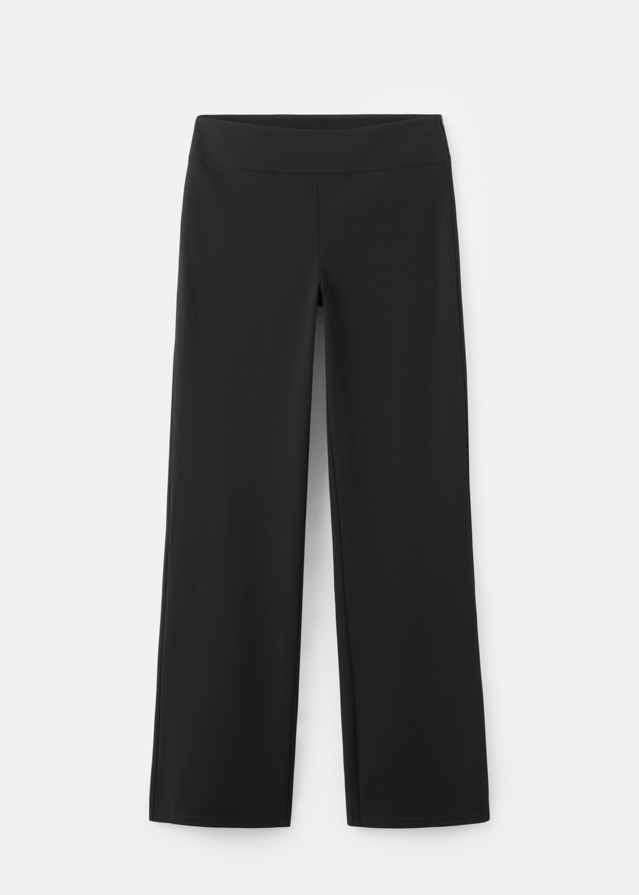 Pantalon flare taille normale - Article sans modèle, Noir. Ref: 27085841-00.