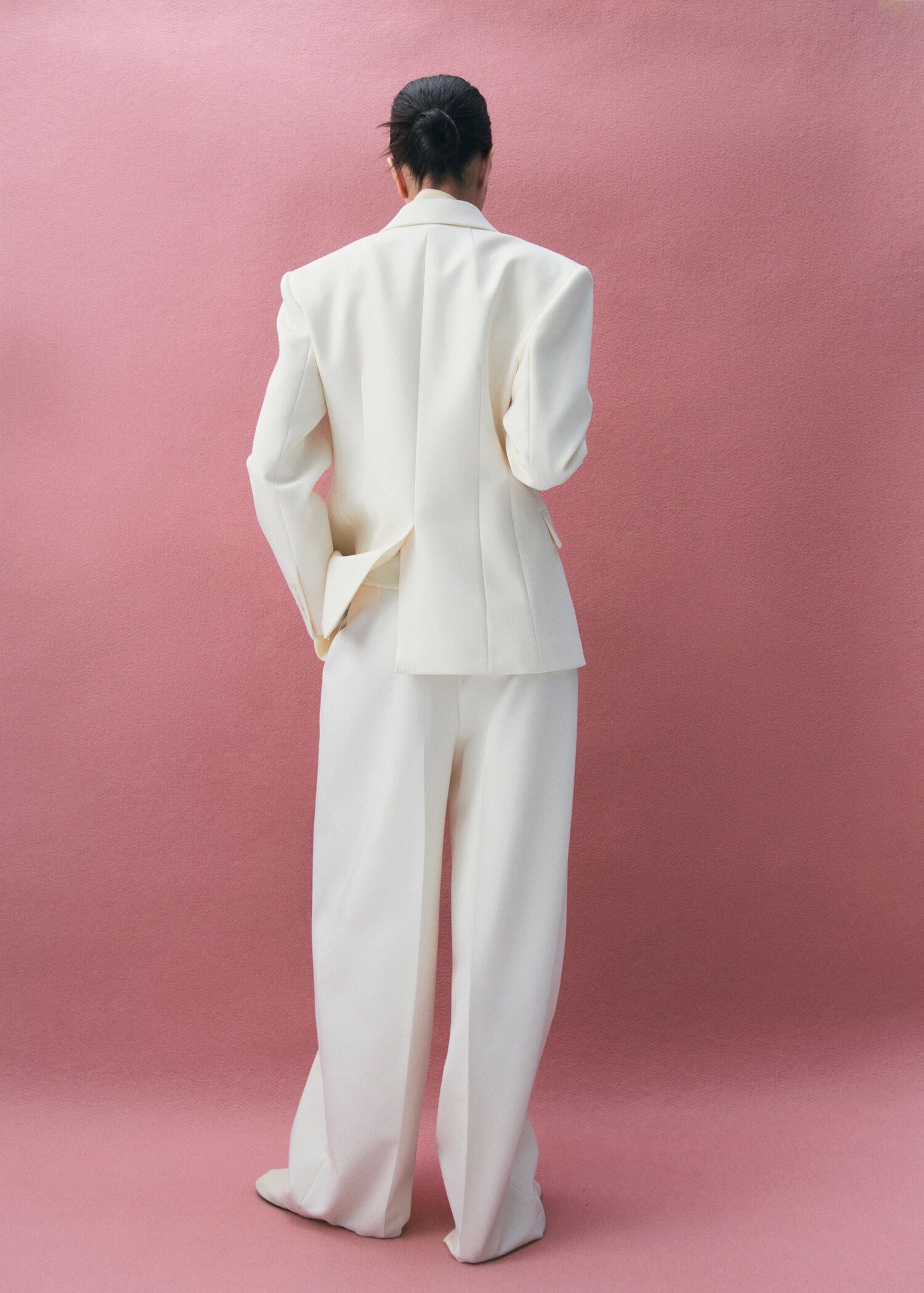 Blazer croisé cintré - Verso de l’article