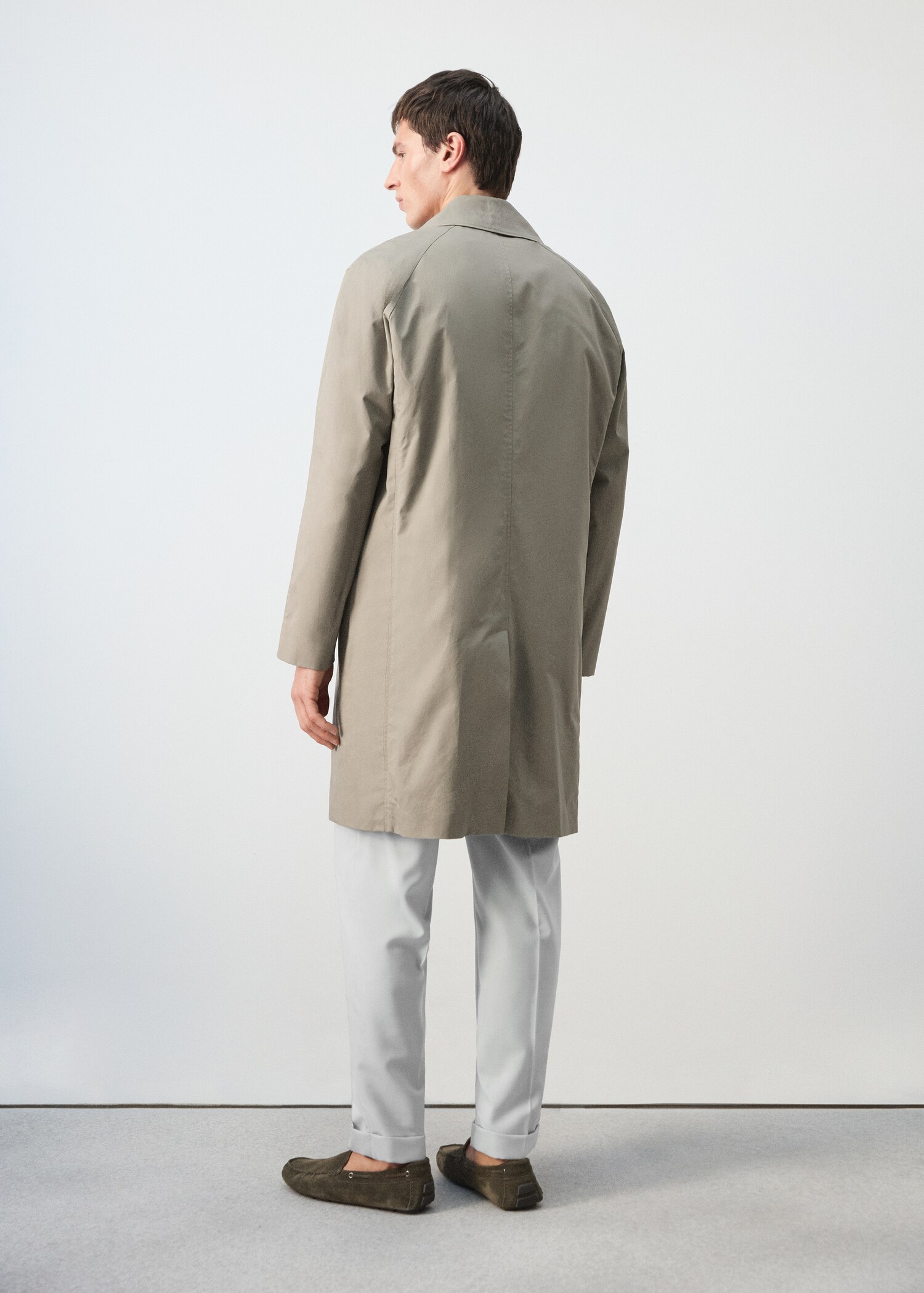 Trench 100 % coton regular-fit - Verso de l’article