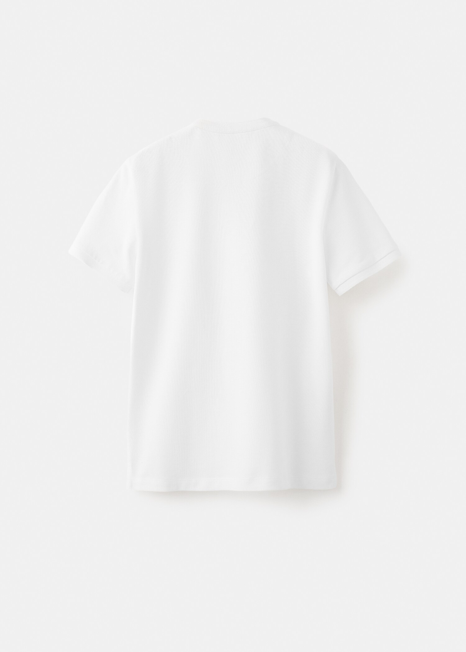 Mao collar polo shirt - Reverse of the article