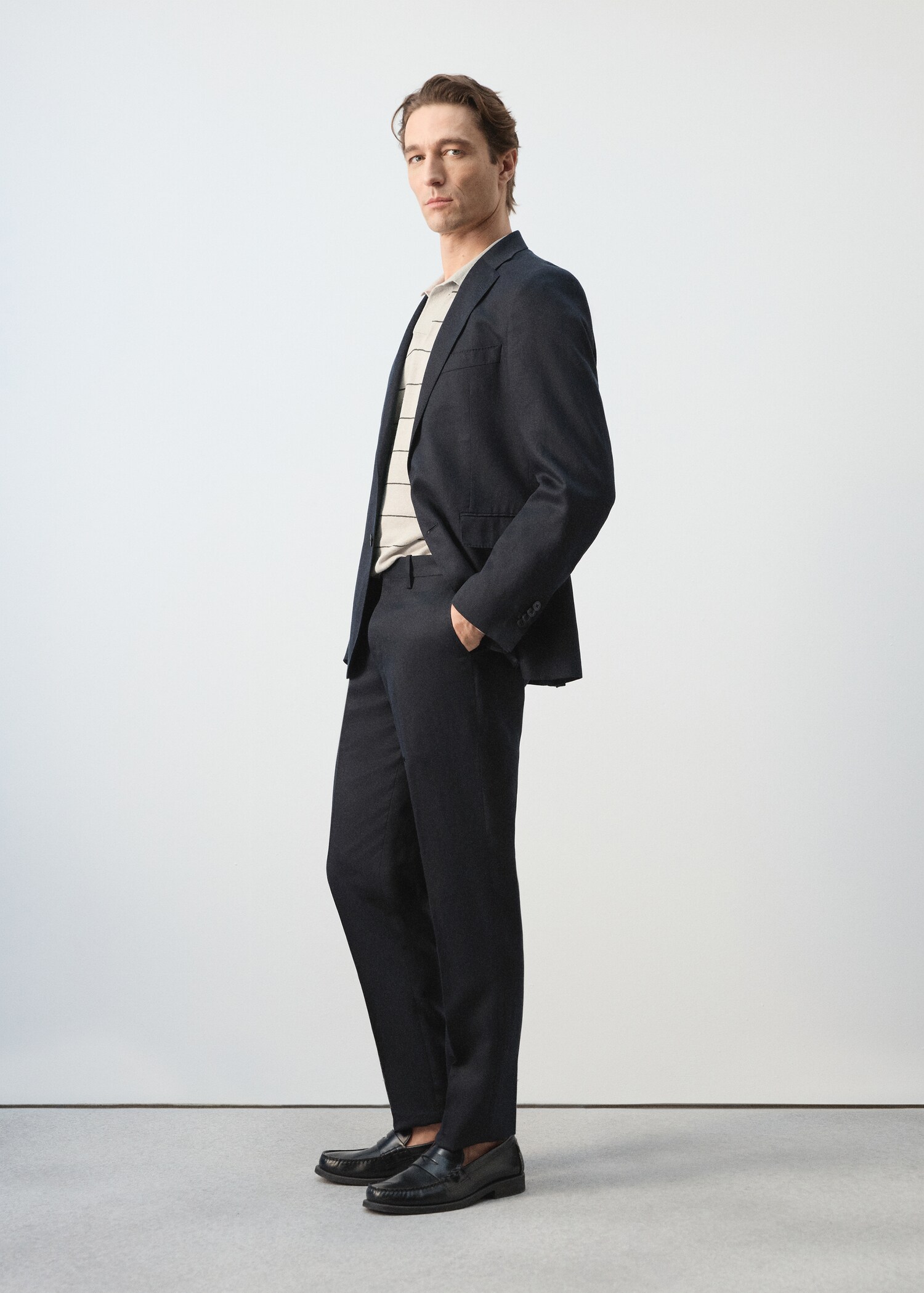 Amalfi slim fit suit trousers - Details of the article 2