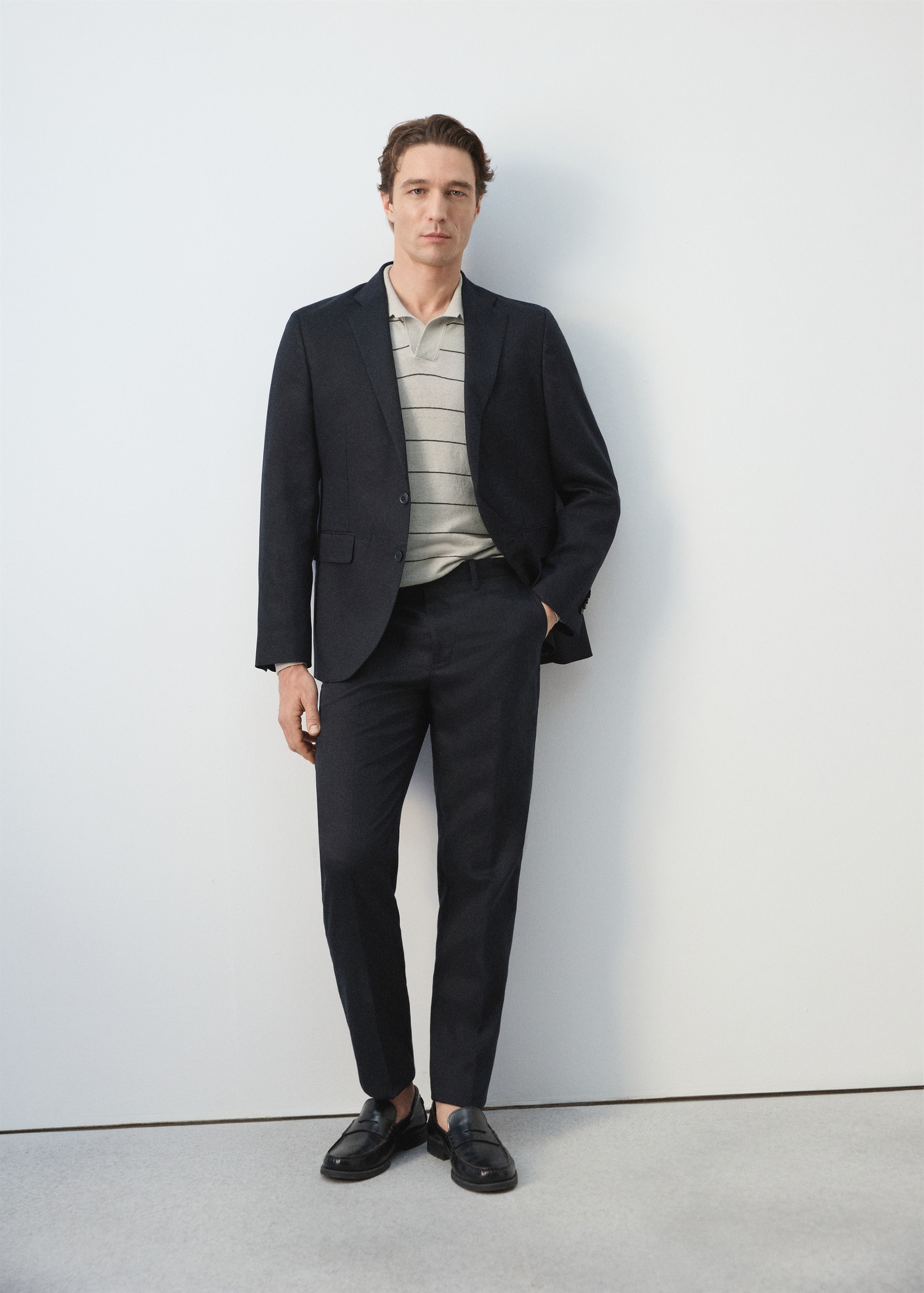 Amalfi slim fit suit trousers - Details of the article 4