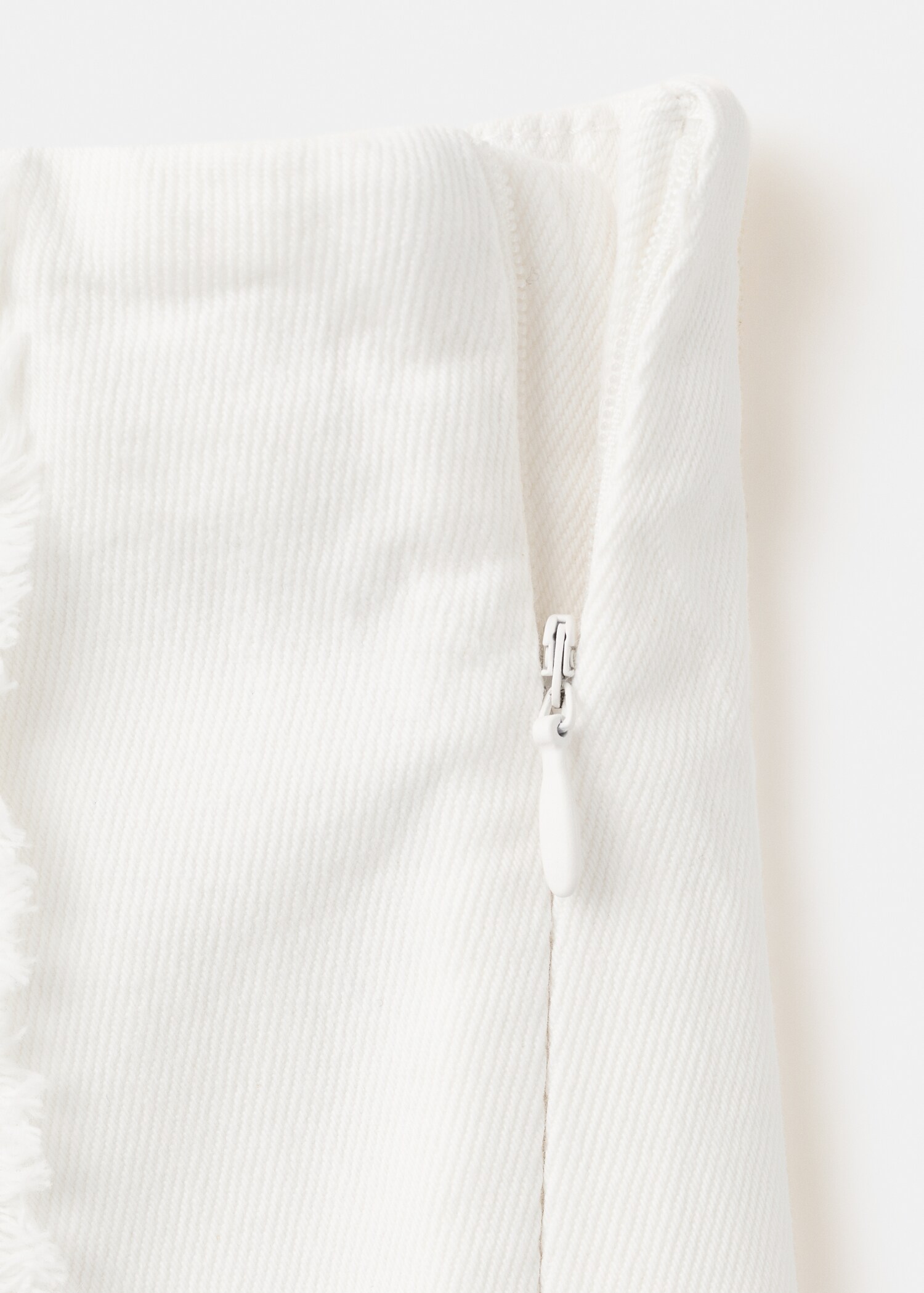 Long skirt with distressed details - Details of the article 0