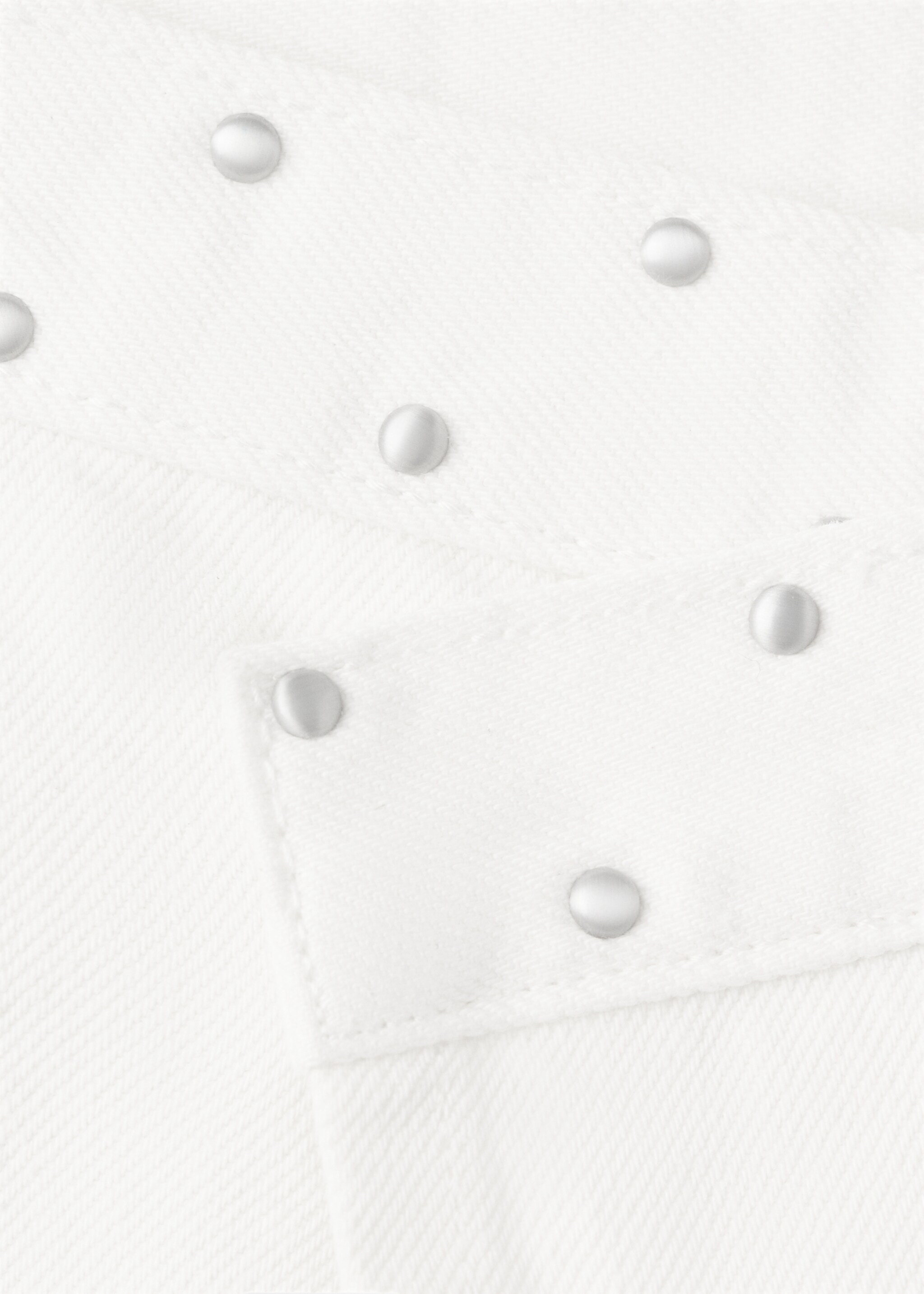 Studded culottes - Details of the article 0, Off White. Ref: 27085934-00.