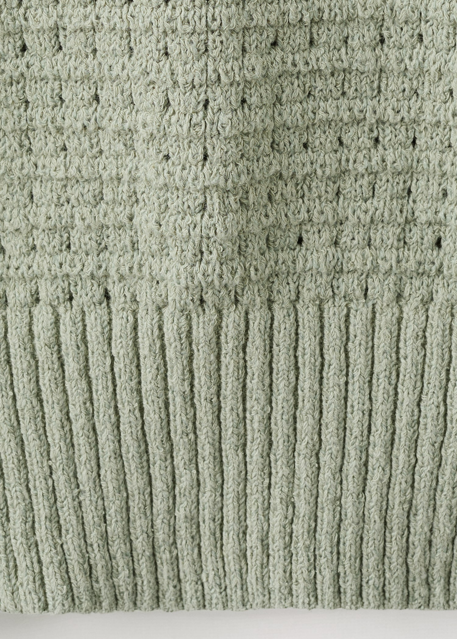 Openwork knit sweater - Details of the article 0