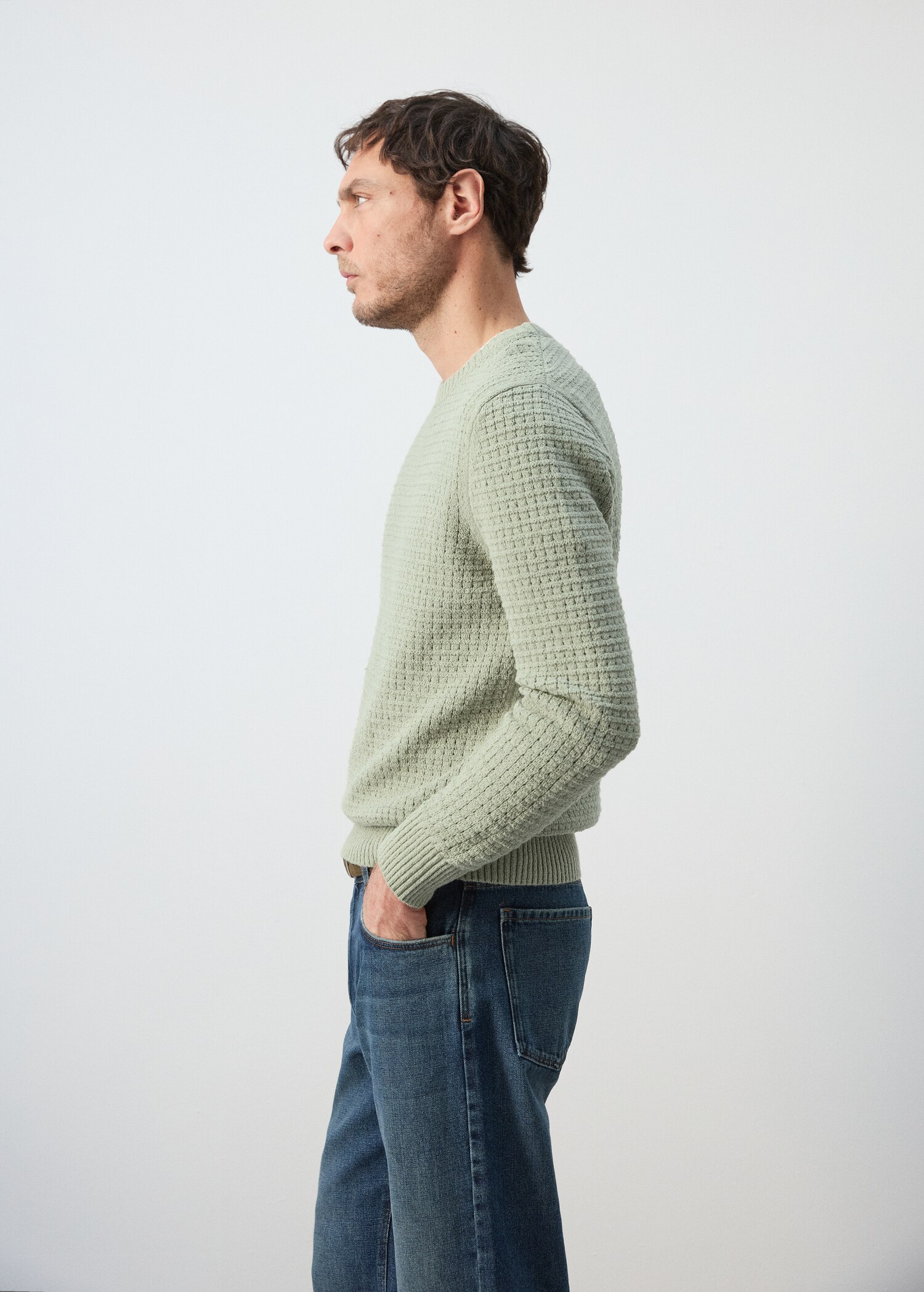 Openwork knit sweater - Details of the article 2
