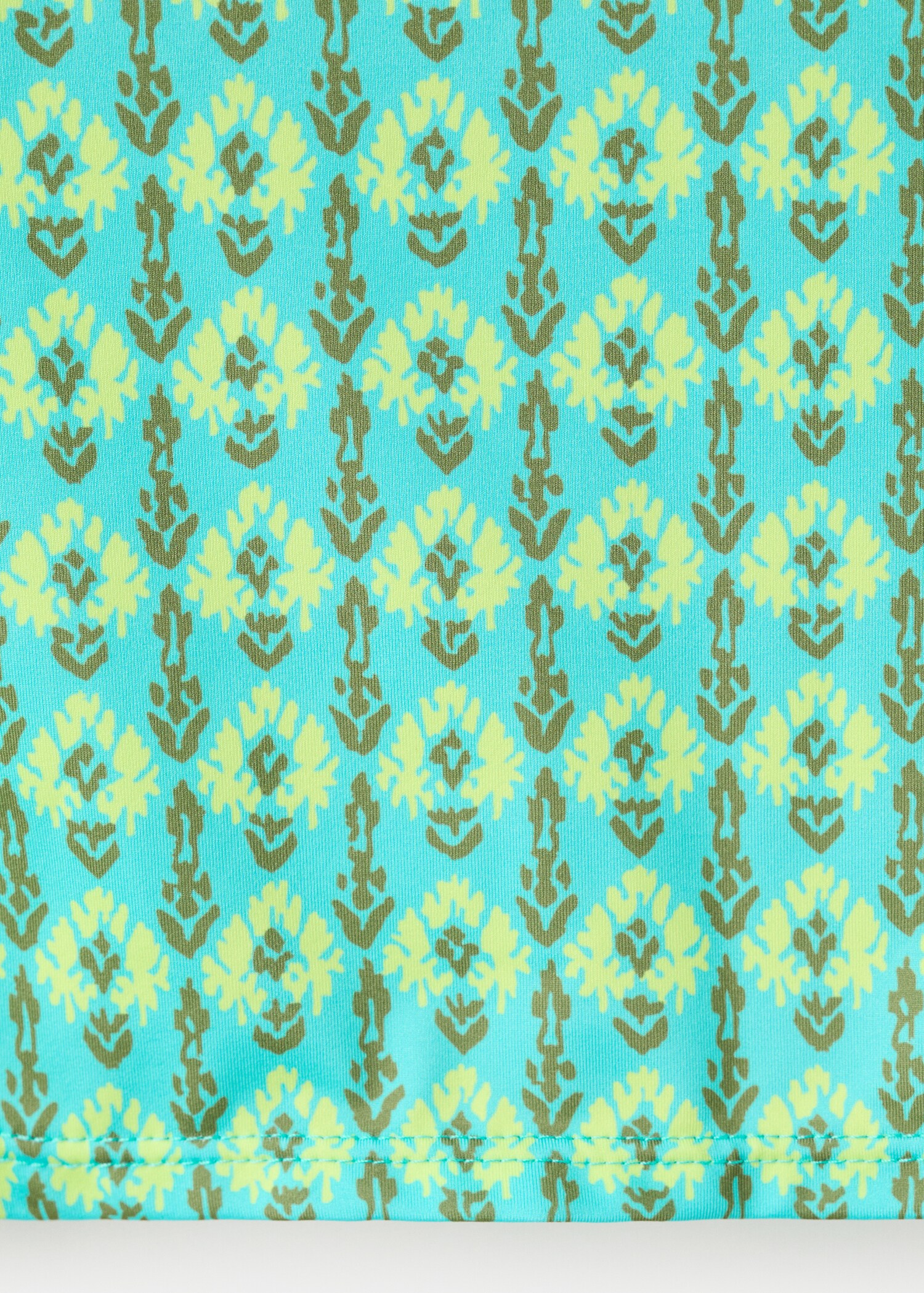 Printed short skirt - Details of the article 0