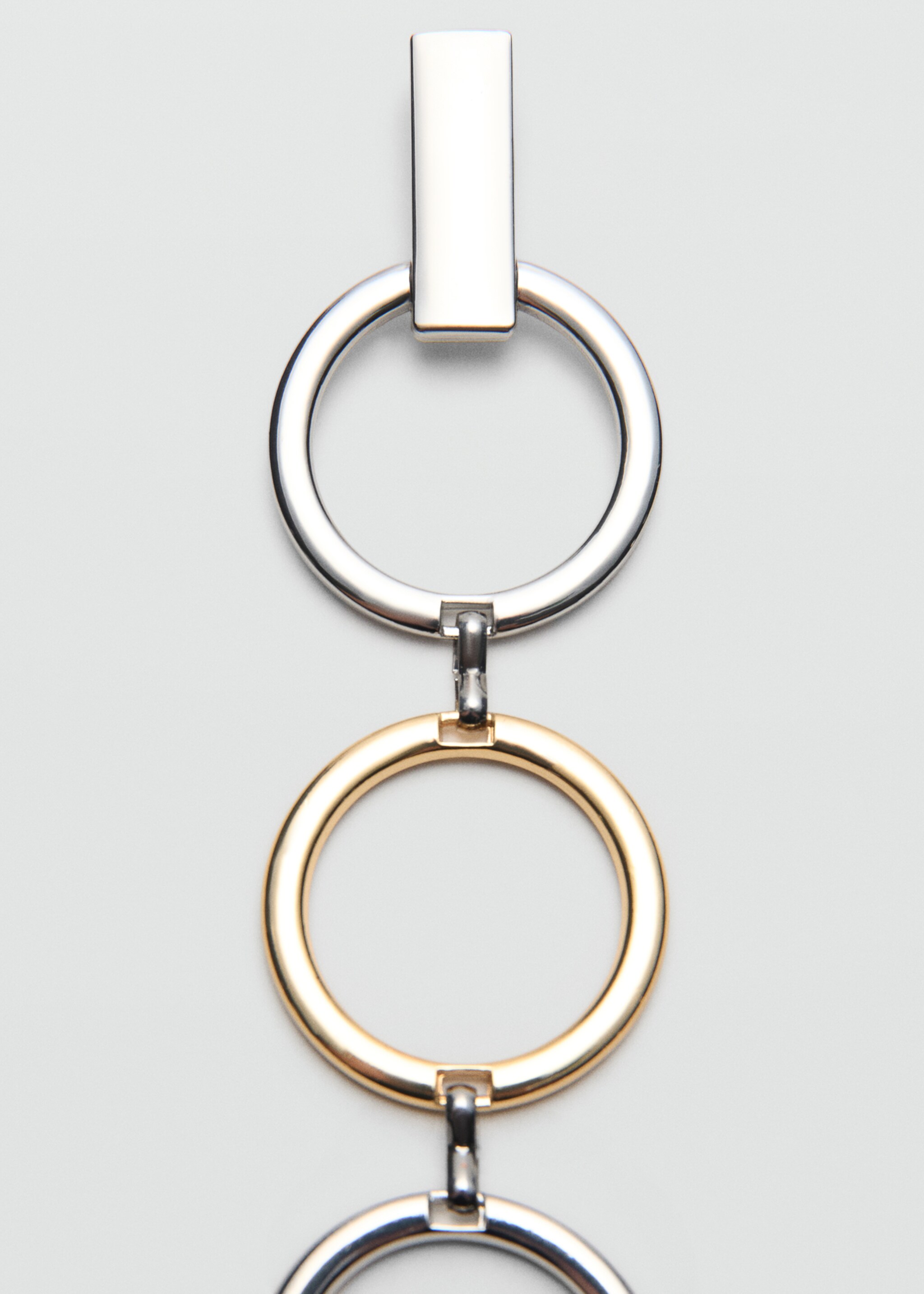 Ring chain belt - Medium plane, Silver. Ref: 27085951-00.